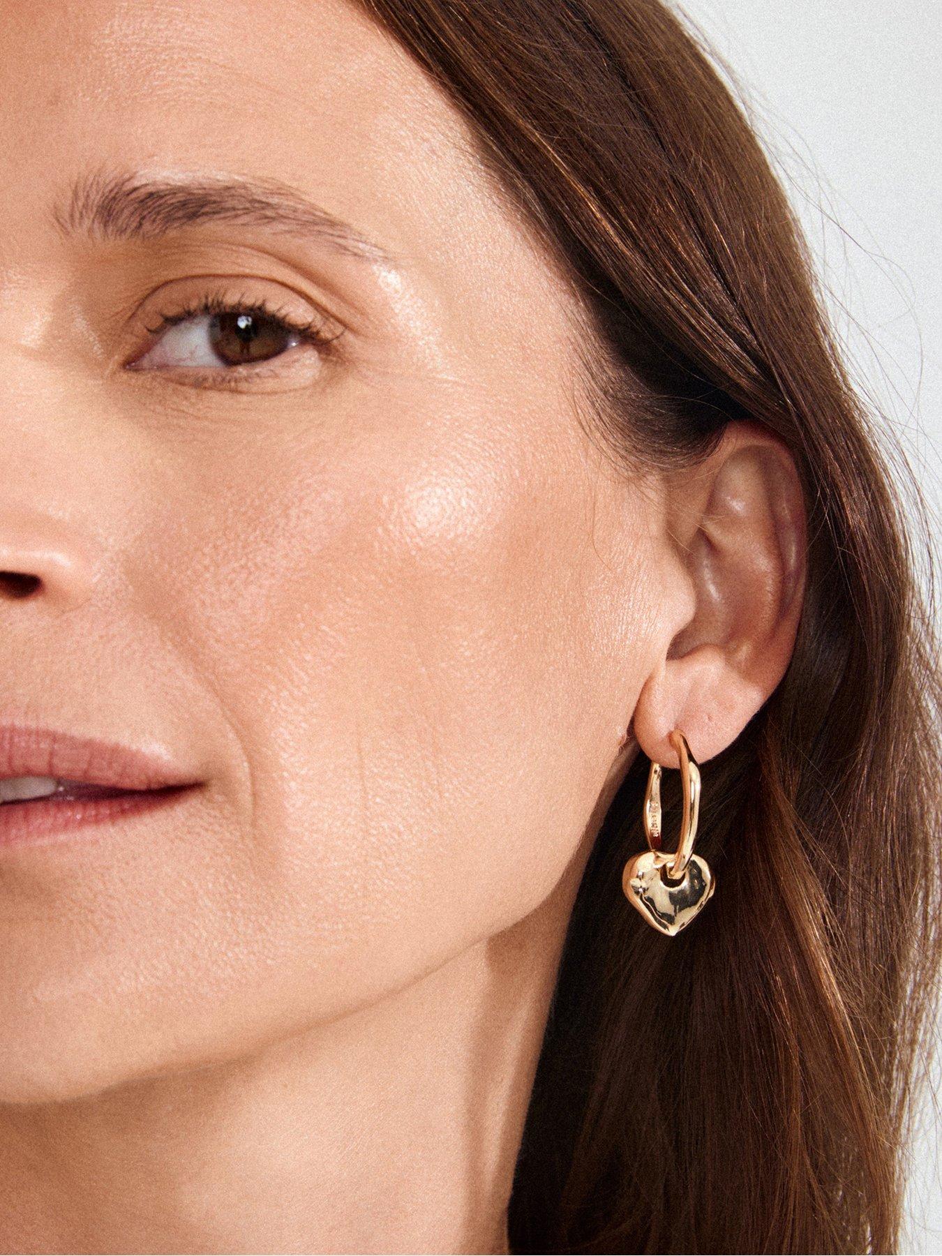 Image 3 of 3 of Pilgrim NOVA earrings gold-plated