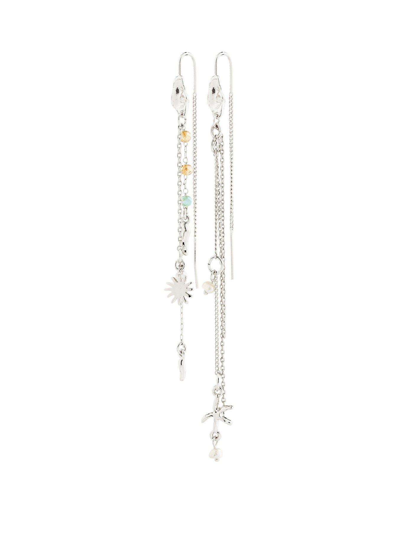 Pilgrim PRISM earrings silver-plated