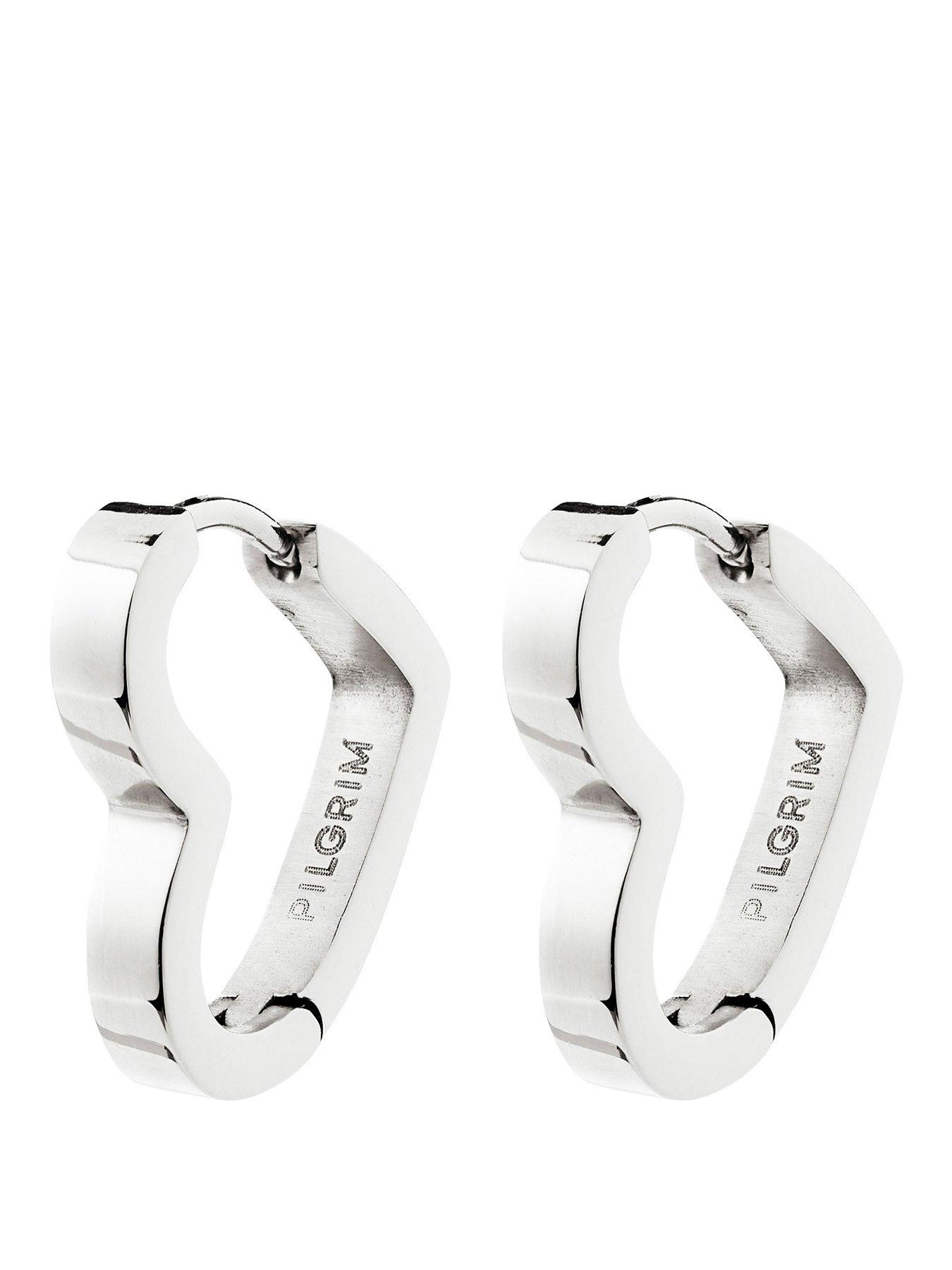 Image 1 of 4 of Pilgrim IVARIN earrings silver-plated