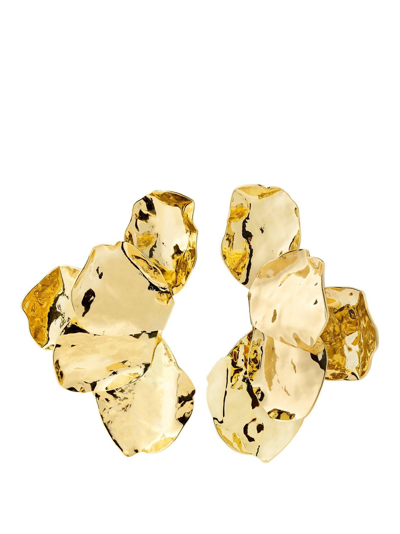 Image 1 of 4 of Pilgrim VIREL earrings gold-plated