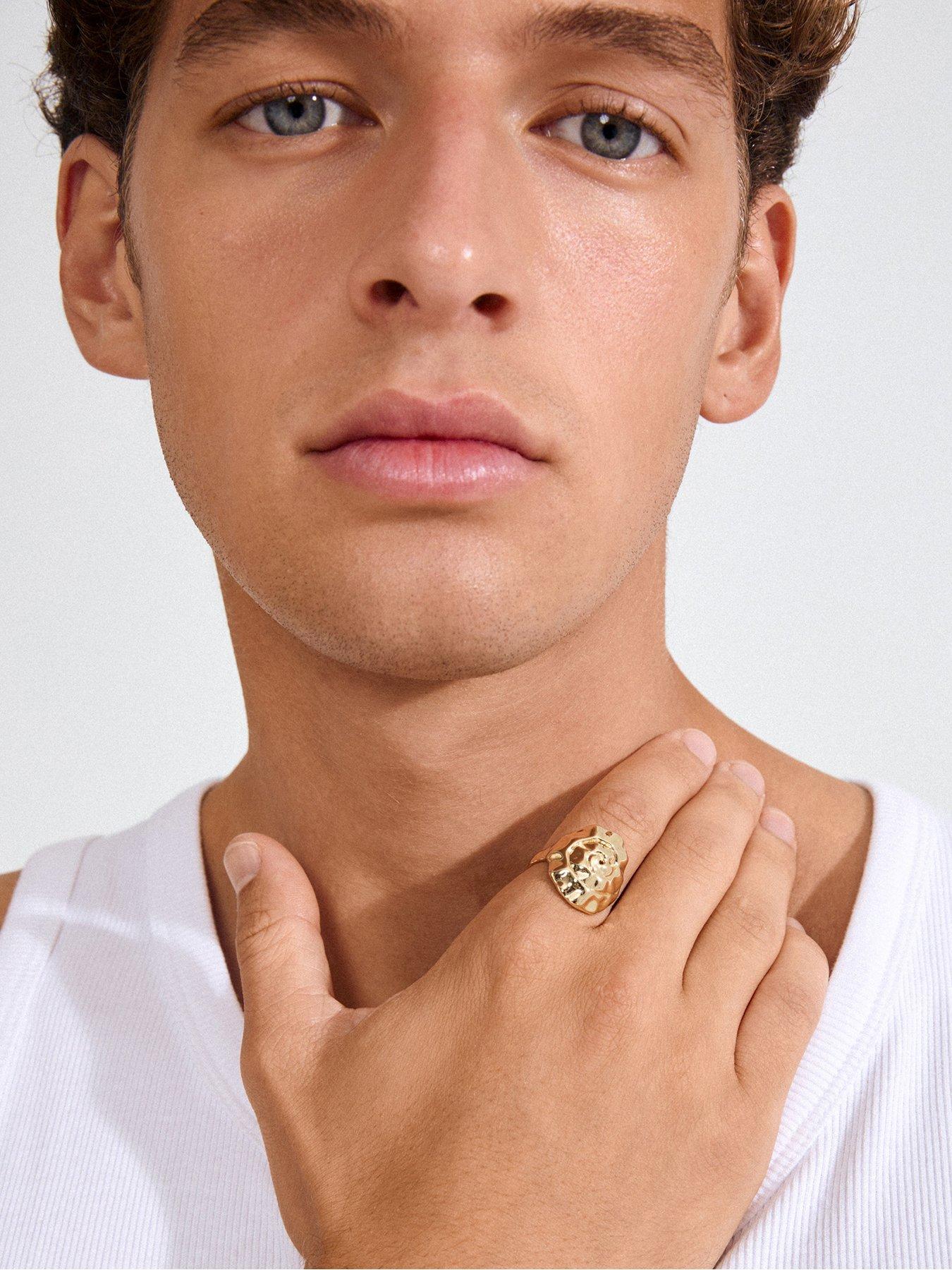 Image 5 of 6 of Pilgrim HAZE ring gold-plated