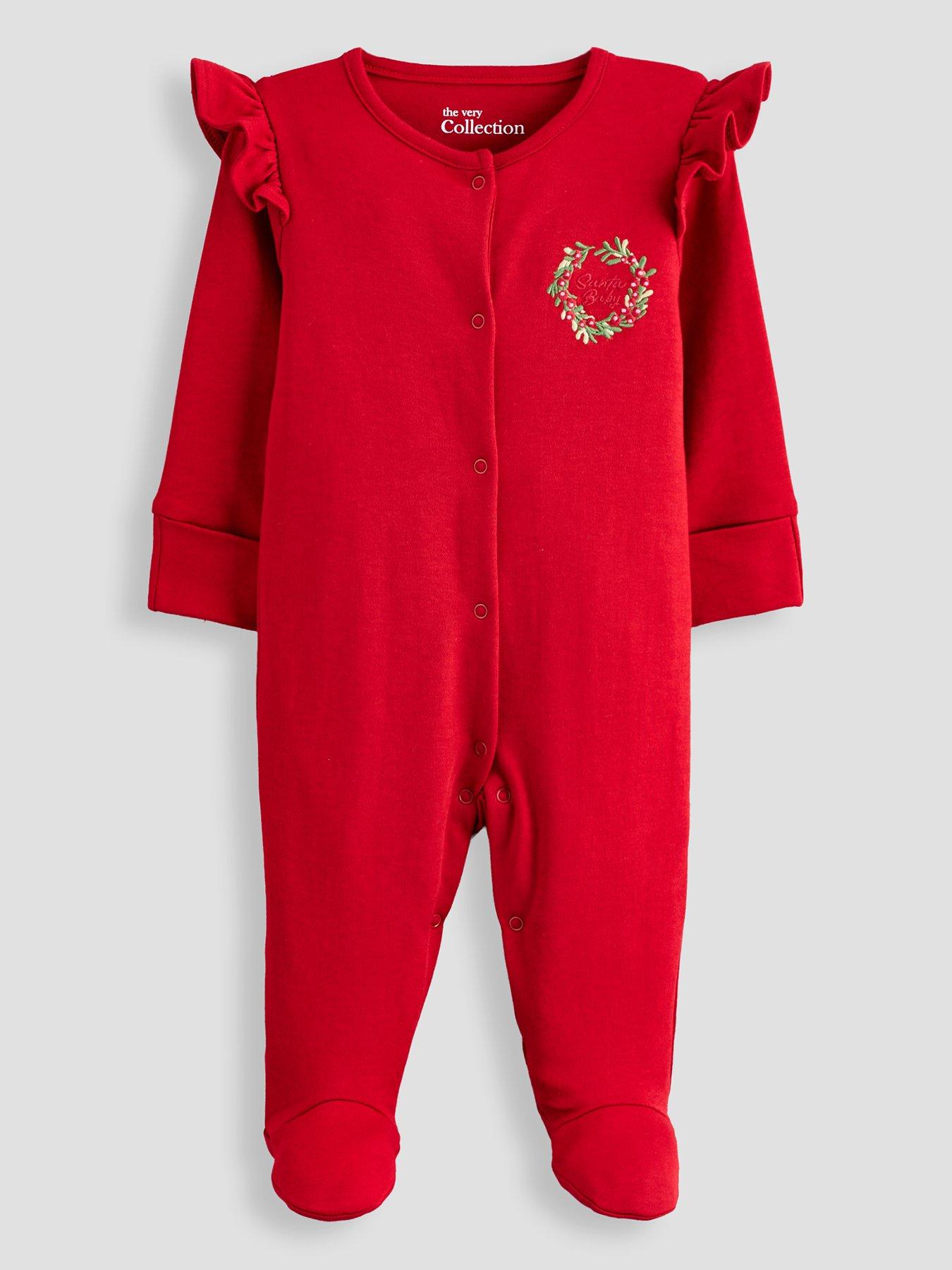 Image 2 of 5 of The Very Collection Boys Fesuve Frill 3 Pack Popper Front Sleepsuits - Multi
