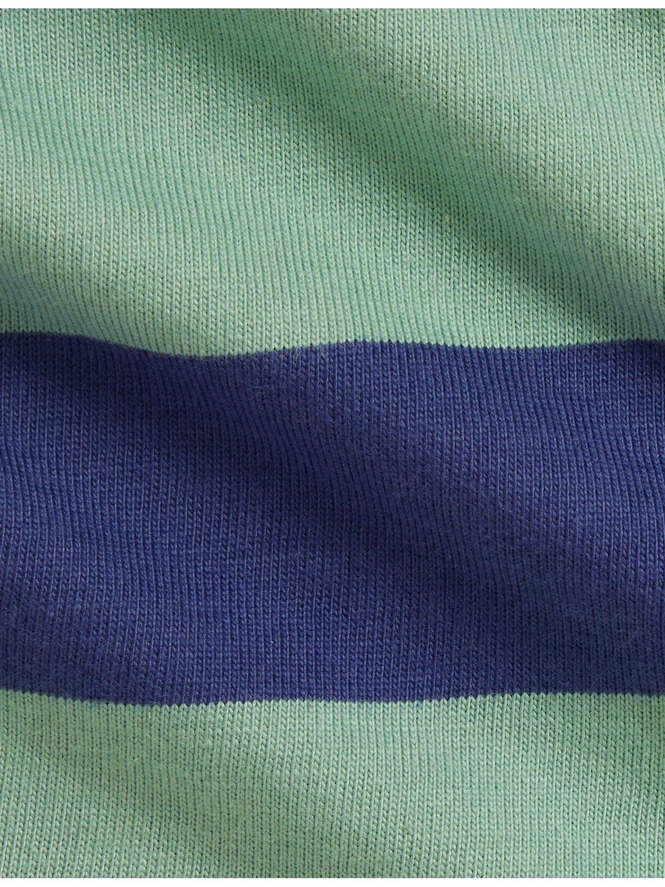 Image 3 of 3 of Polo Ralph Lauren Baby Boys Stripe Long Sleeve &amp; Shorts Set - Multi
