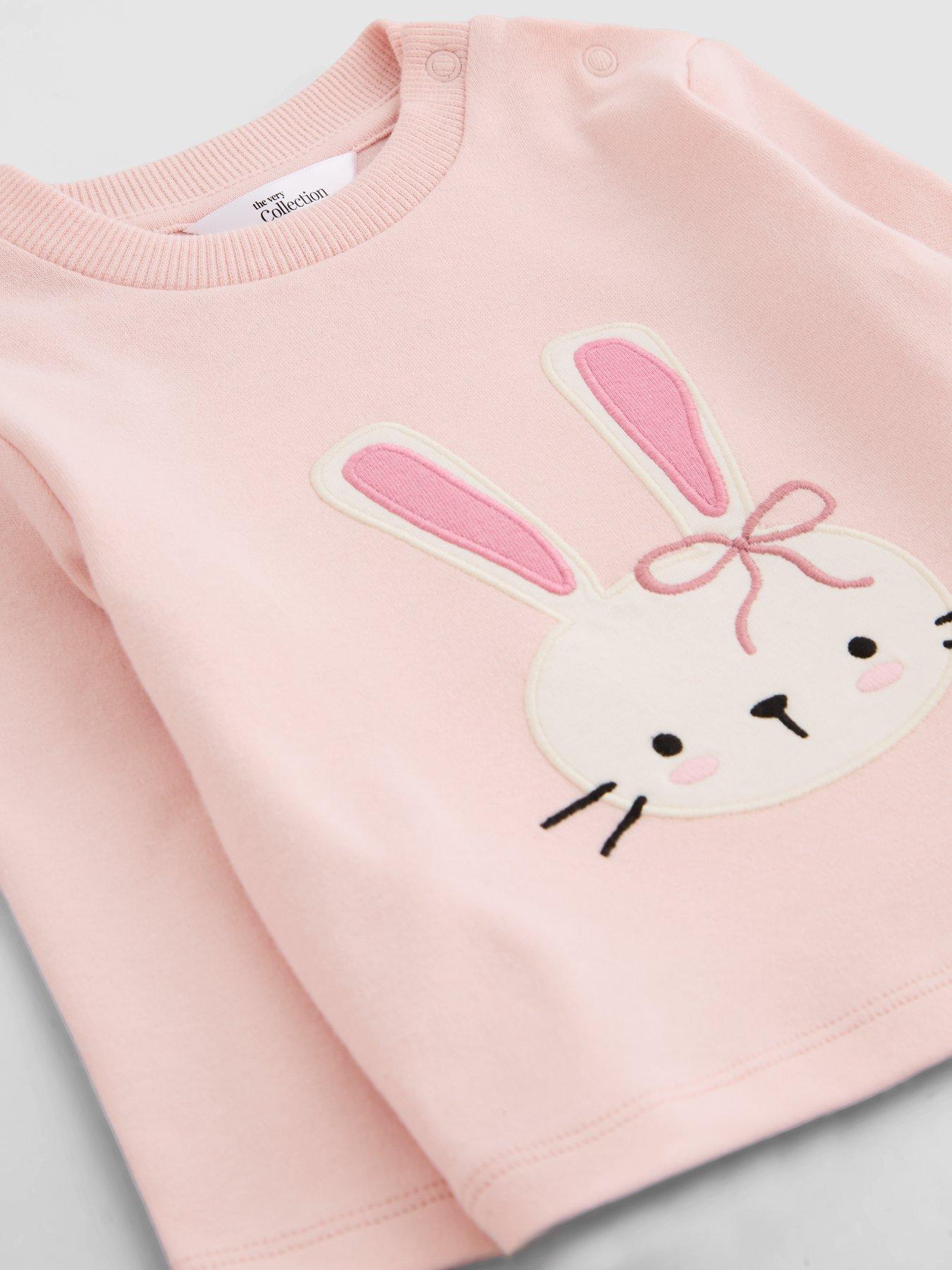 Image 4 of 5 of The Very Collection Baby Girls Bunny Top And Legging Set (3 months - 24 months)
