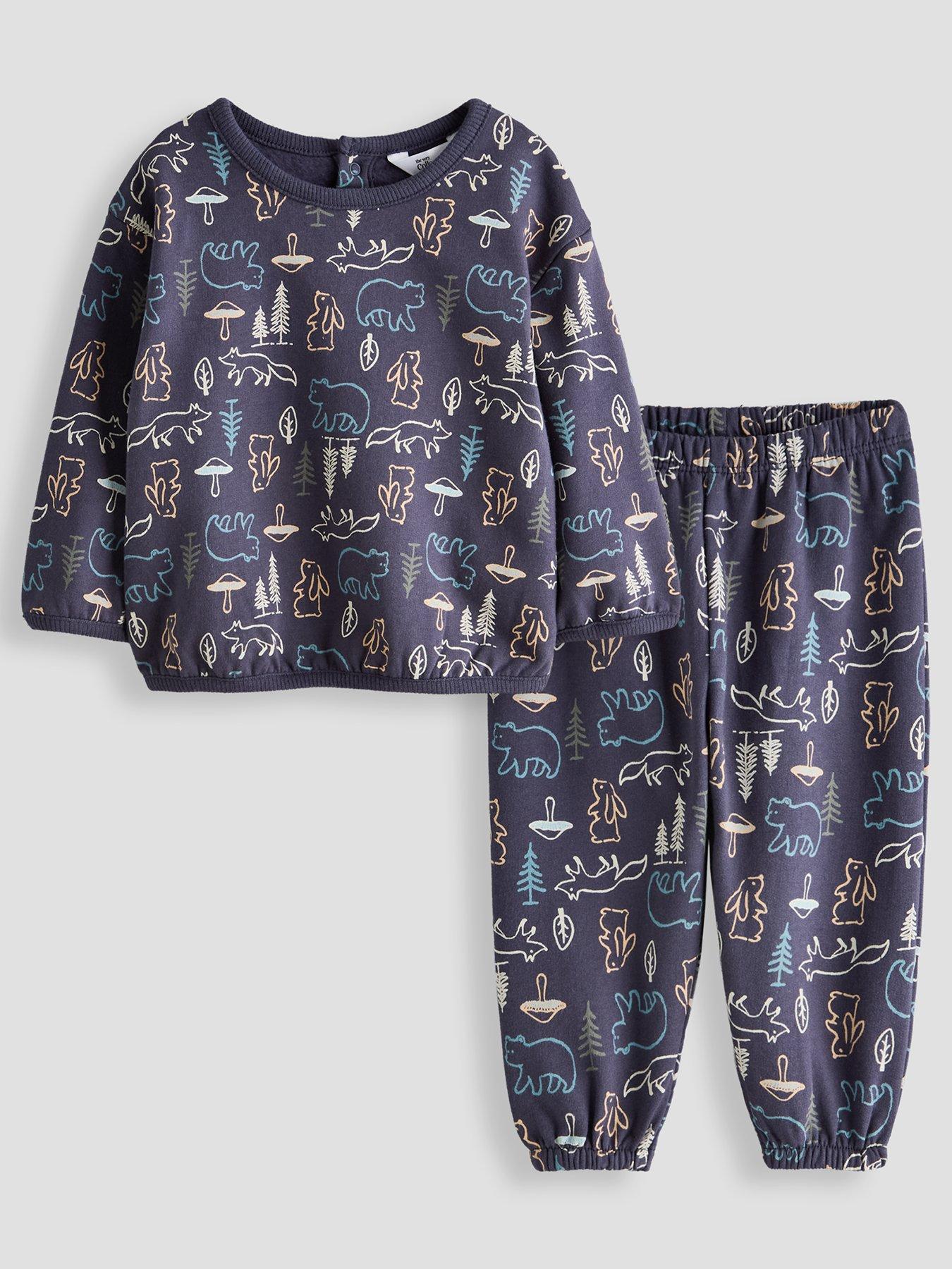 Image 1 of 5 of The Very Collection Baby Boys Woodland Aop Jog Set (3 months - 24 months)