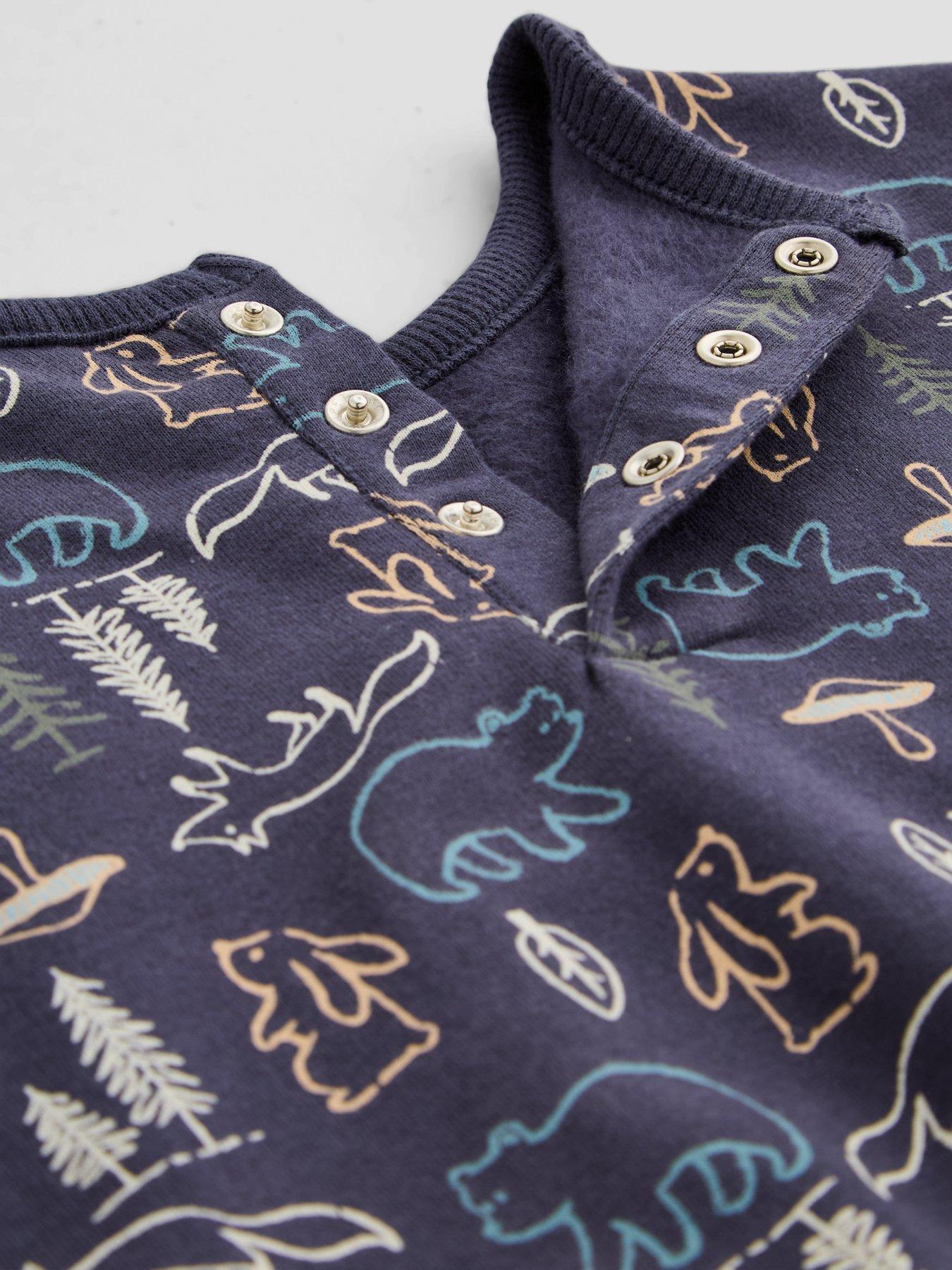 Image 5 of 5 of The Very Collection Baby Boys Woodland Aop Jog Set (3 months - 24 months)