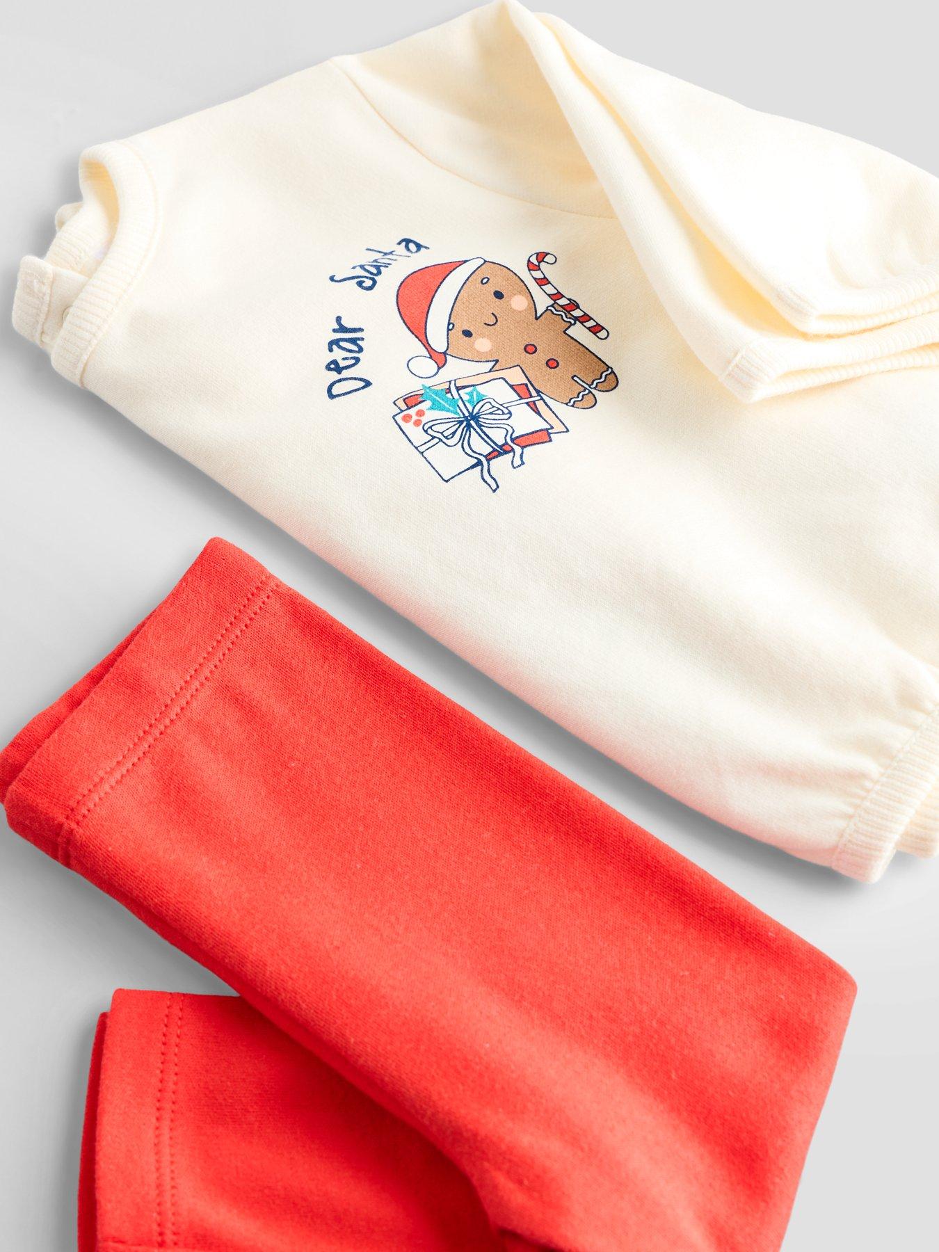 Image 3 of 5 of The Very Collection Baby Boys Dear Santa 2-Piece Sweatshirt Legging Set (3 months - 24 months) - Multi