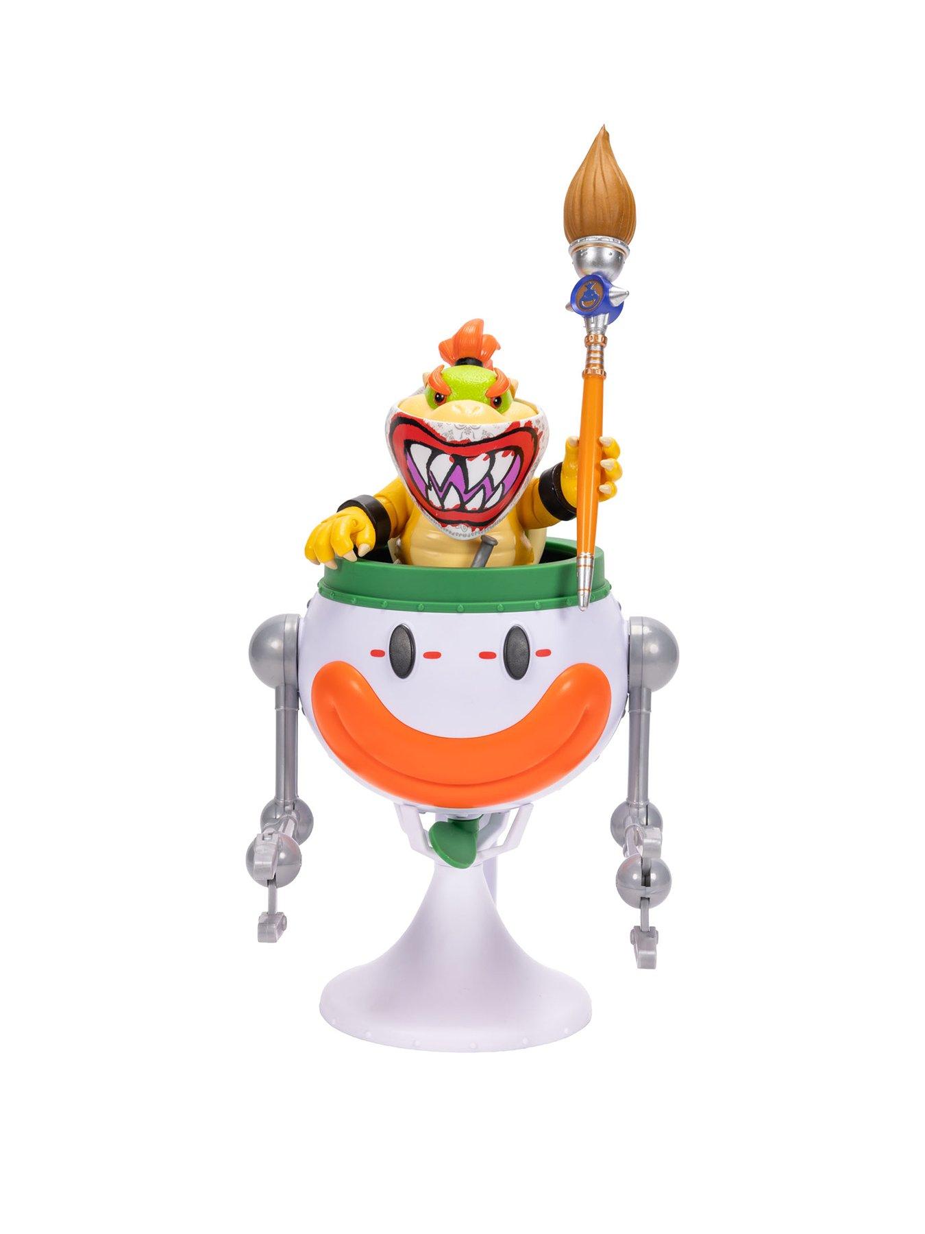 Super Mario Super Mario Movie 2 Bowser Jr and Clown Car Figure