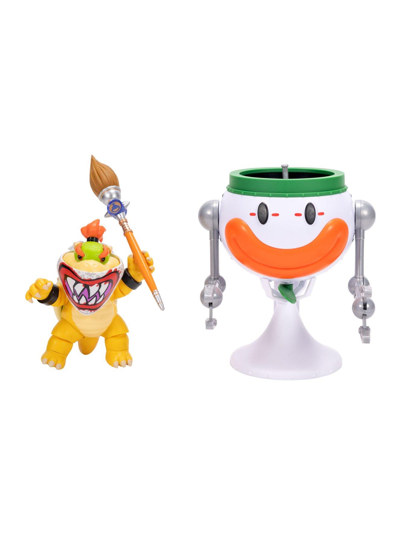 Image 2 of 6 of Super Mario Super Mario Movie 2 Bowser Jr and Clown Car Figure&nbsp;