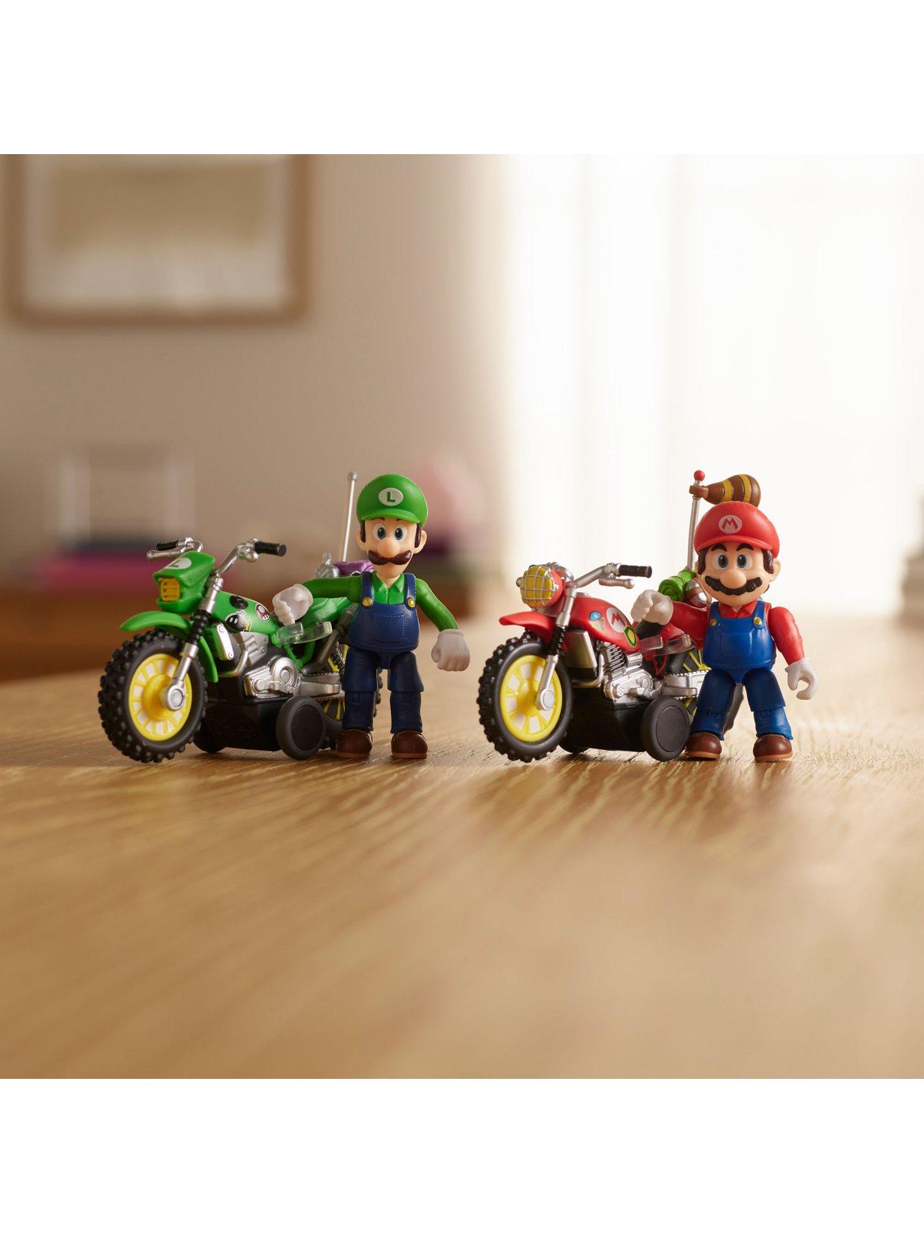 Image 5 of 6 of Super Mario Super Mario Movie 2 Luigi Figure and Vehicle