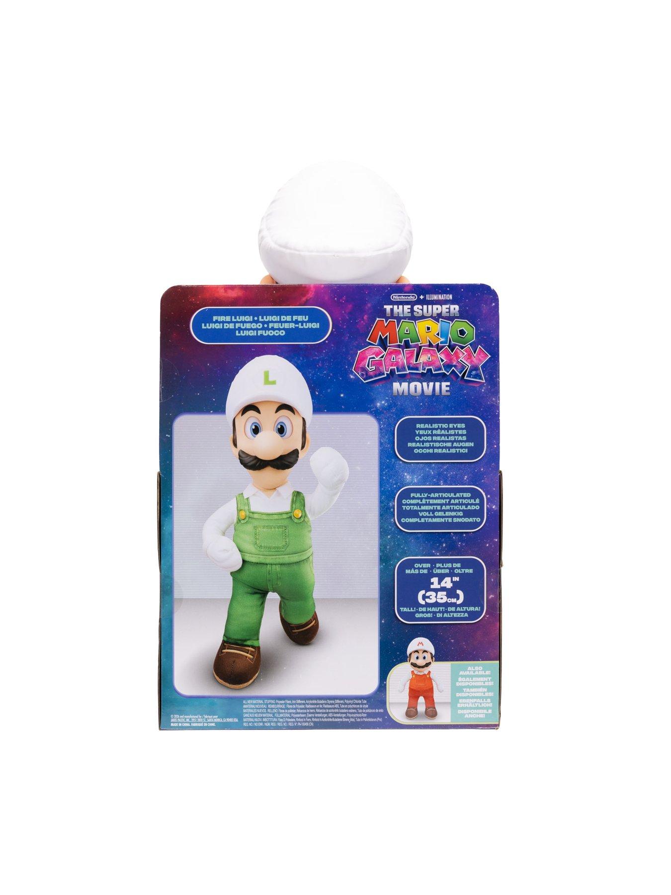 Image 3 of 6 of Super Mario Super Mario Movie 2 Jumbo Luigi Roto Plush