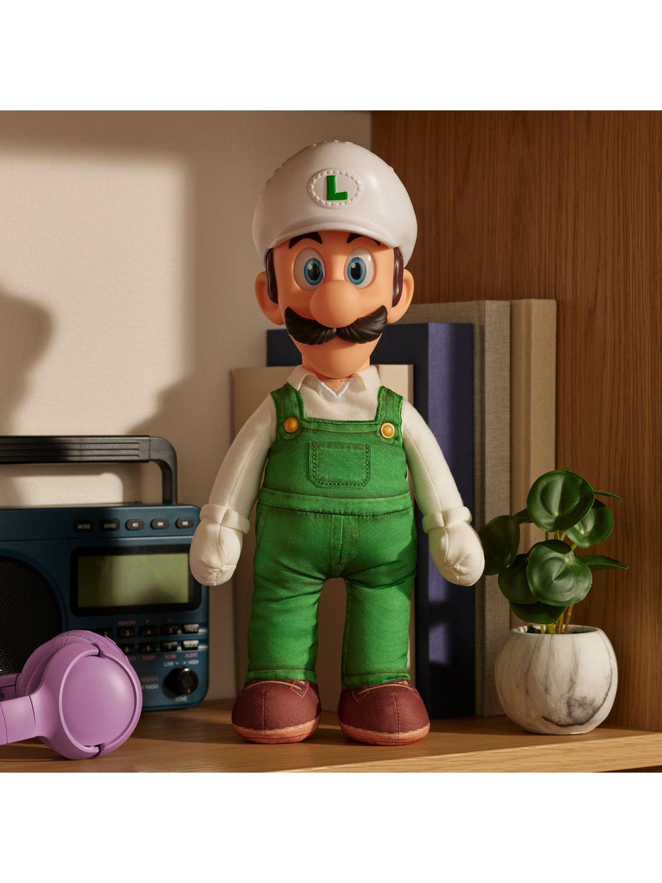 Image 5 of 6 of Super Mario Super Mario Movie 2 Jumbo Luigi Roto Plush