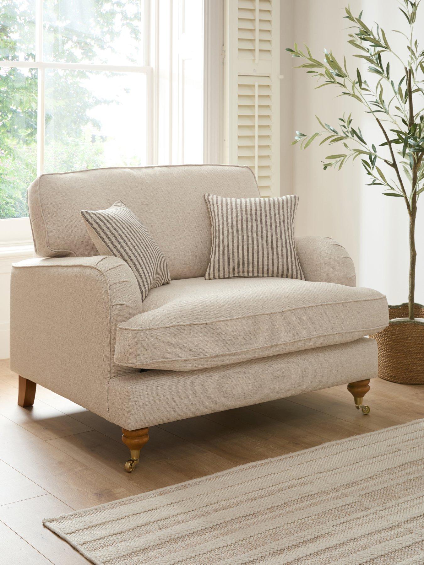 The Very Collection Bay Plain Snuggle Chair - Made to Order in the UK