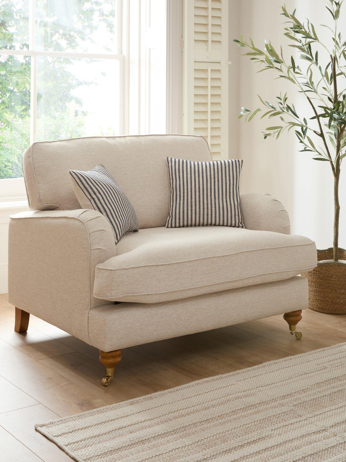 The Very Collection Bay Plain Snuggle Chair - Made to Order in the UK