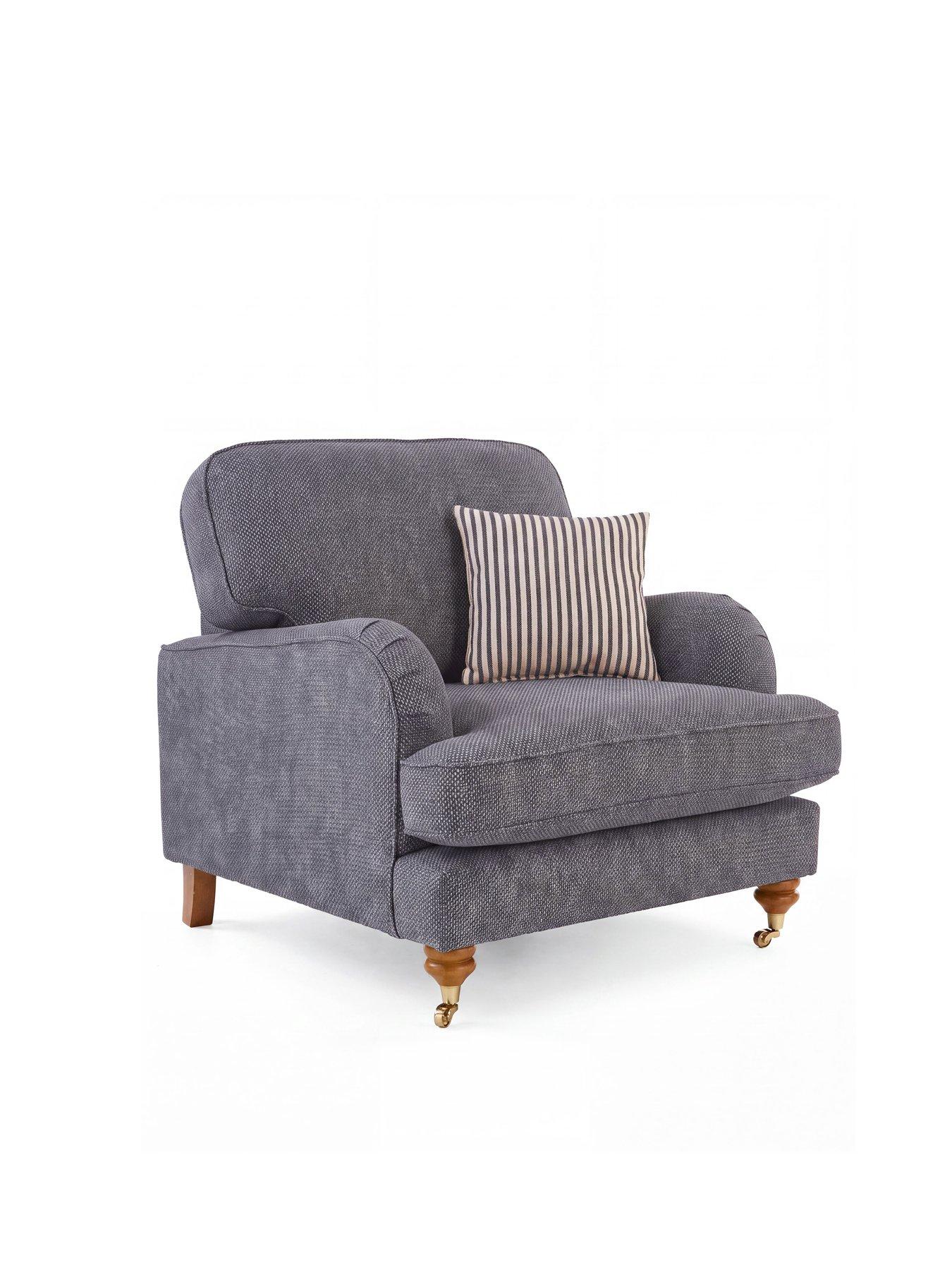 Image 3 of 7 of The Very Collection Bay Plain Armchair - Made to Order in the UK