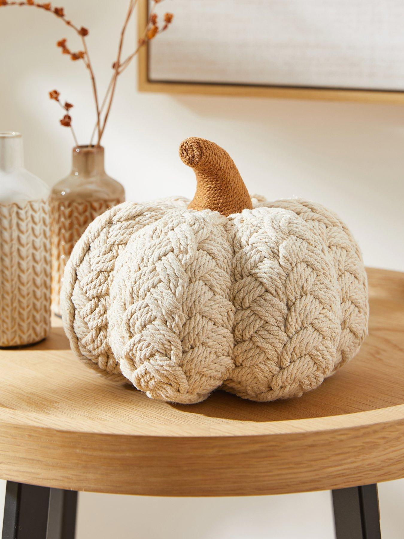 Heaven Sends Cream Natural Pumpkin Autumn & Decoration