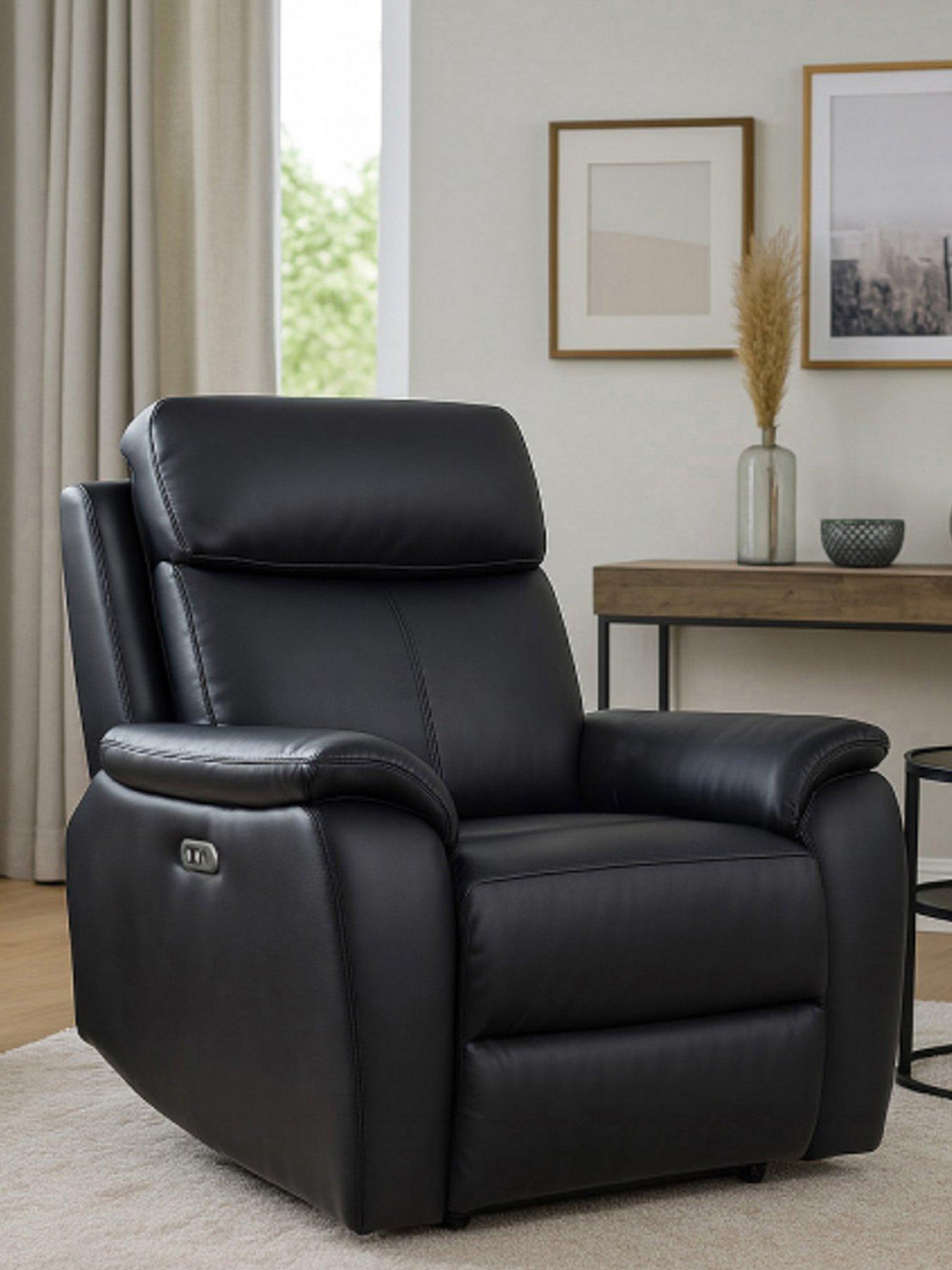 Aspire: Kingsmere Leather Power Recliner - Armchair