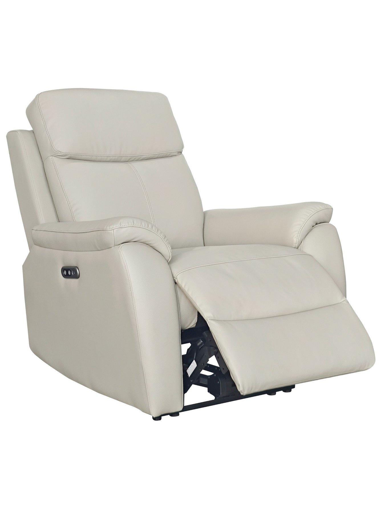 Image 3 of 7 of Aspire Kingsmere Leather Power Recliner - Armchair