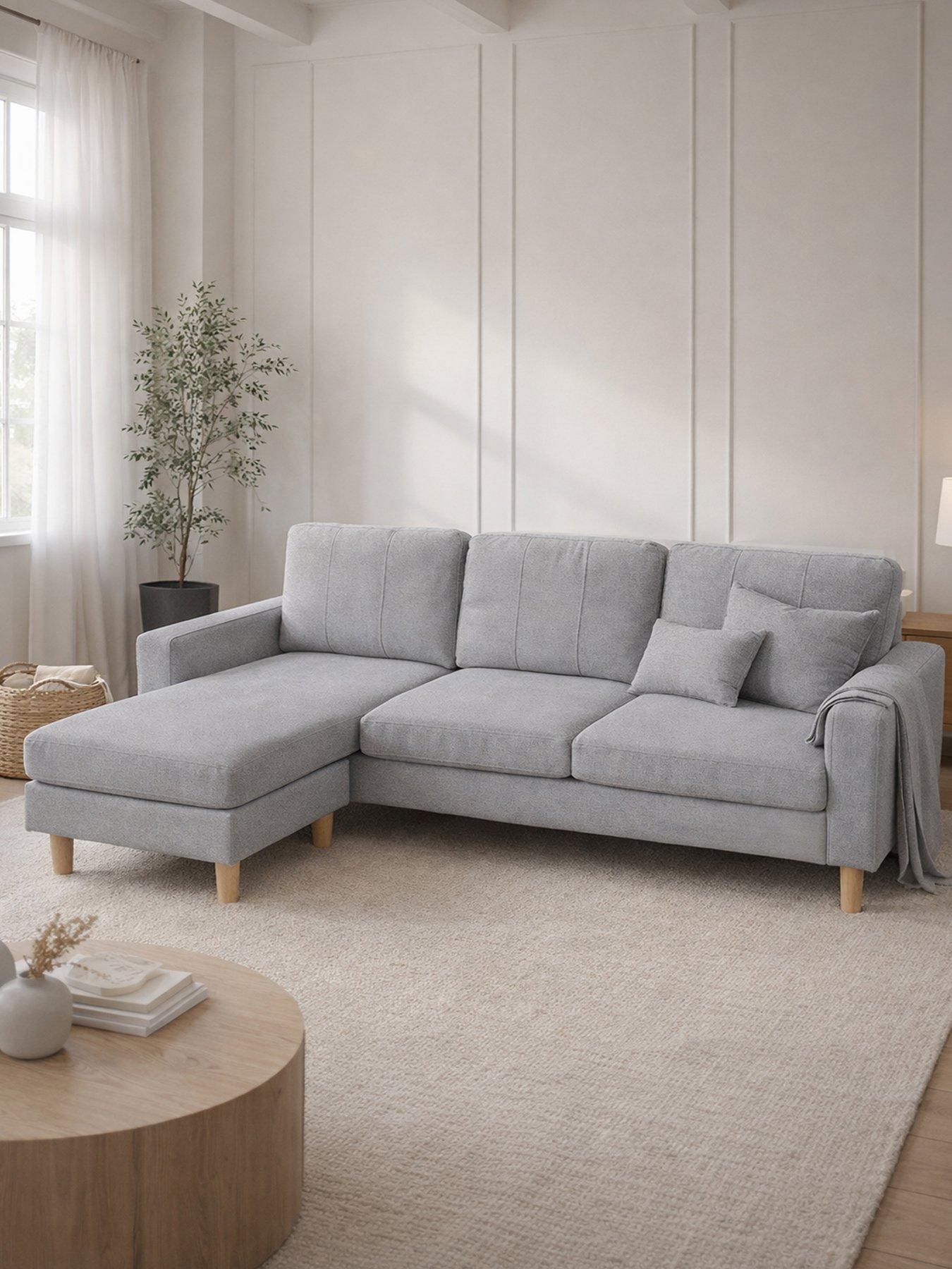 Image 1 of 7 of Aspire Pad Compact Corner Sofa - Left Or Right
