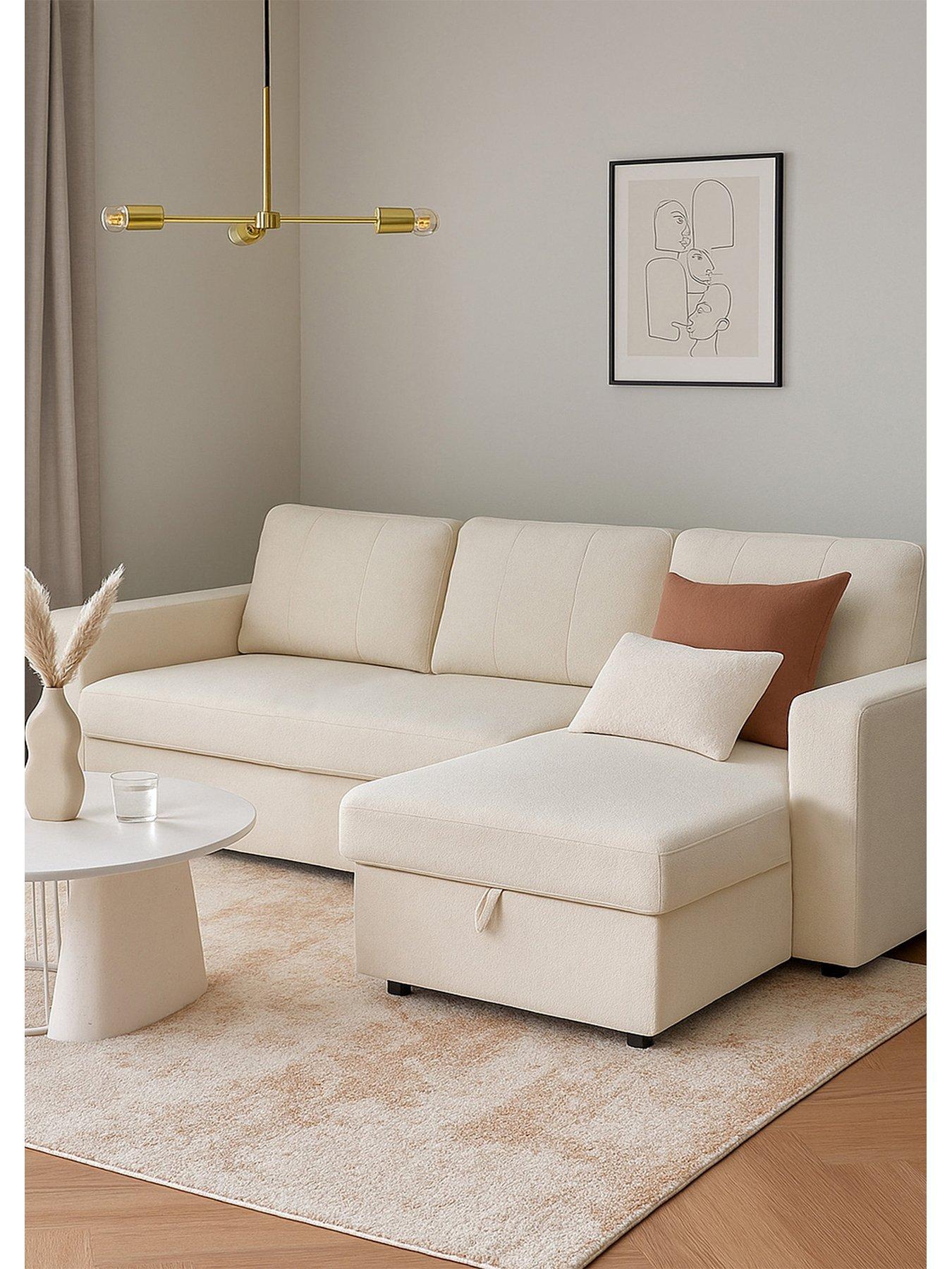 Aspire Nexis Corner Chaise Sofa Bed - Right Hand Side