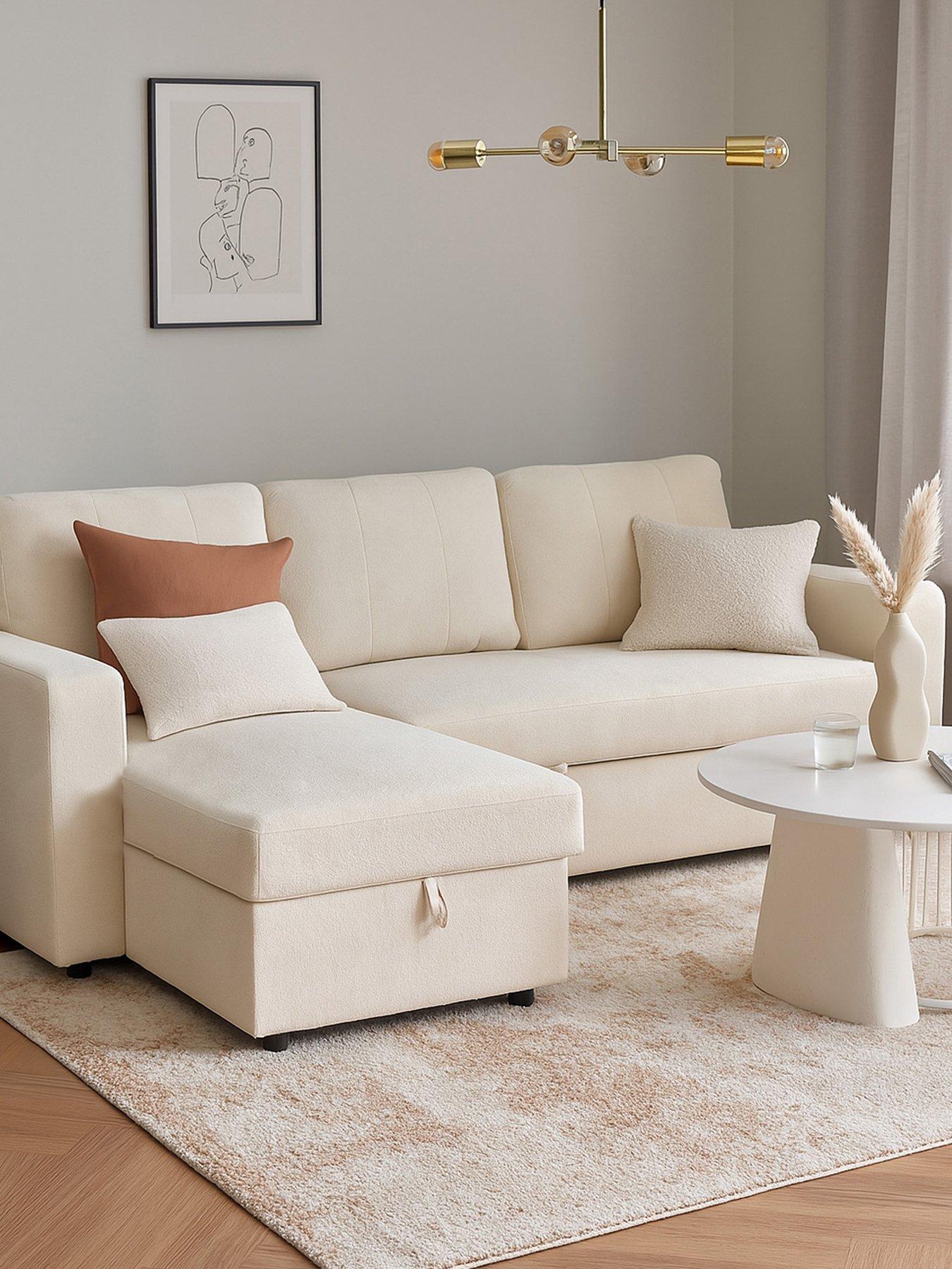 Aspire Nexis Corner Chaise Sofa Bed - Left Hand Side