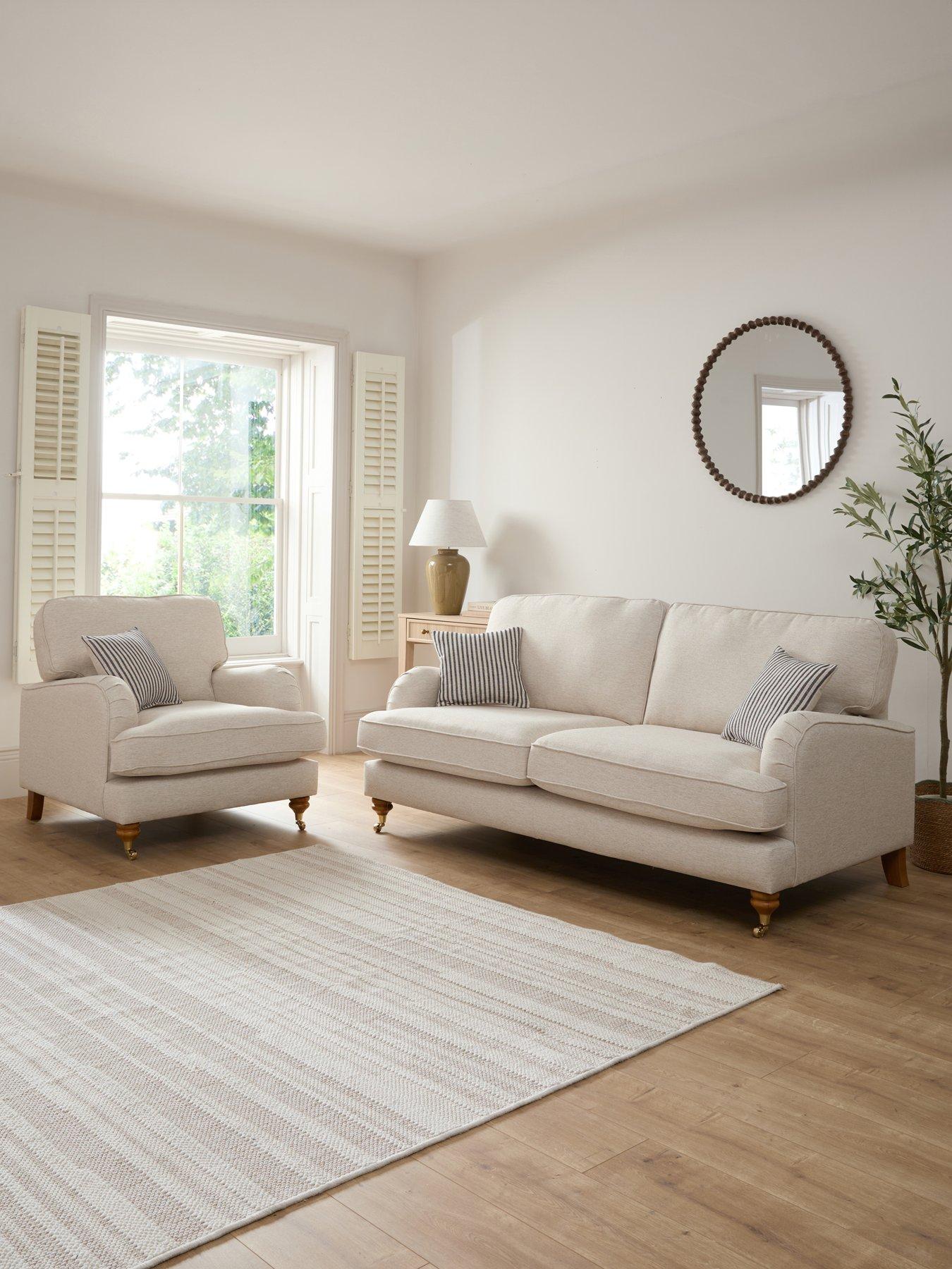Image 1 of 7 of The Very Collection Bay Plain 3 + Chair