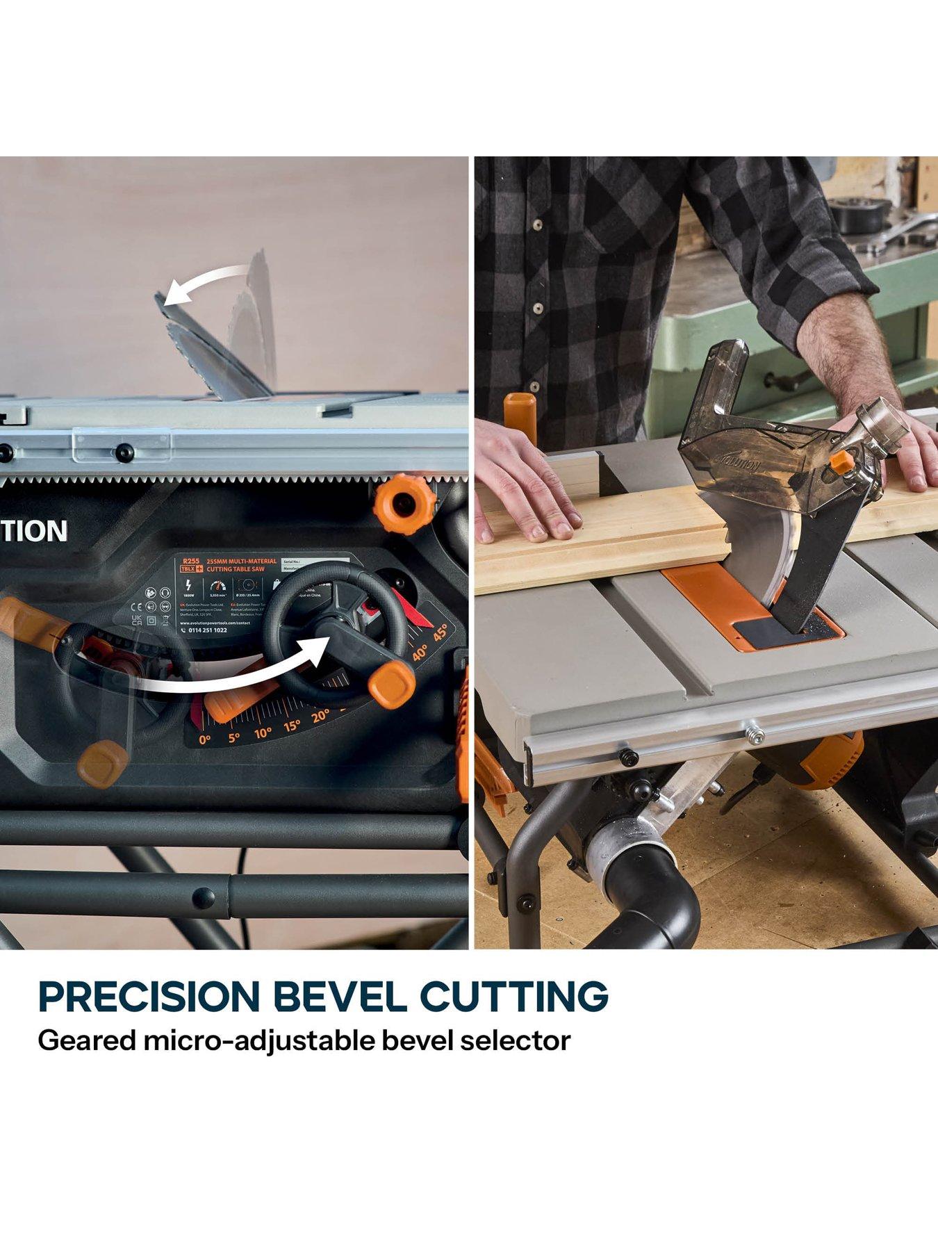Image 7 of 7 of Evolution Power Tools 255Mm Multimaterial Cutting Jobsite Table Saw