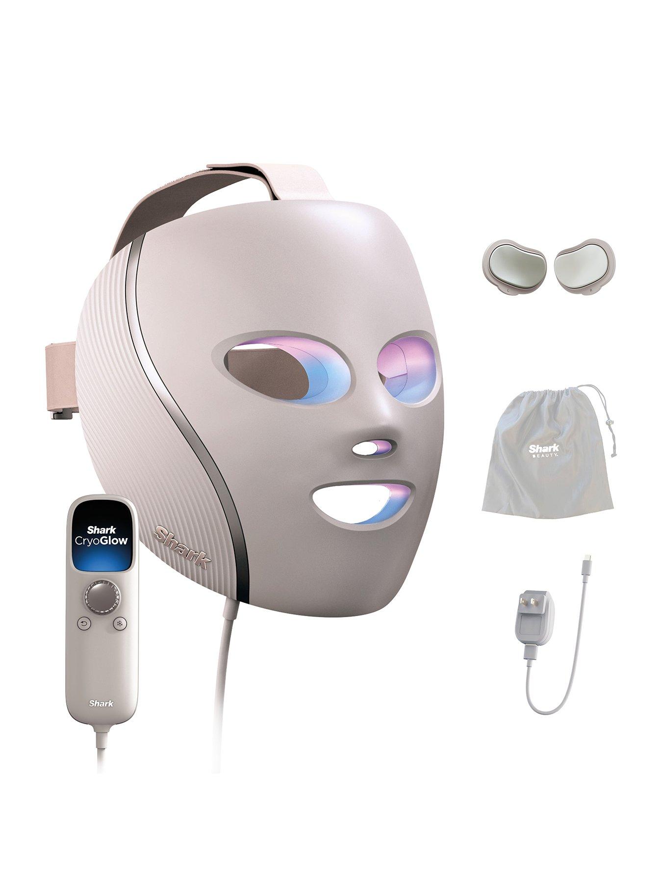 Shark CryoGlow Under-Eye Cooling  &  LED Anti-Ageing  &  Blemish Repair Mask FW312UKPK - Pink