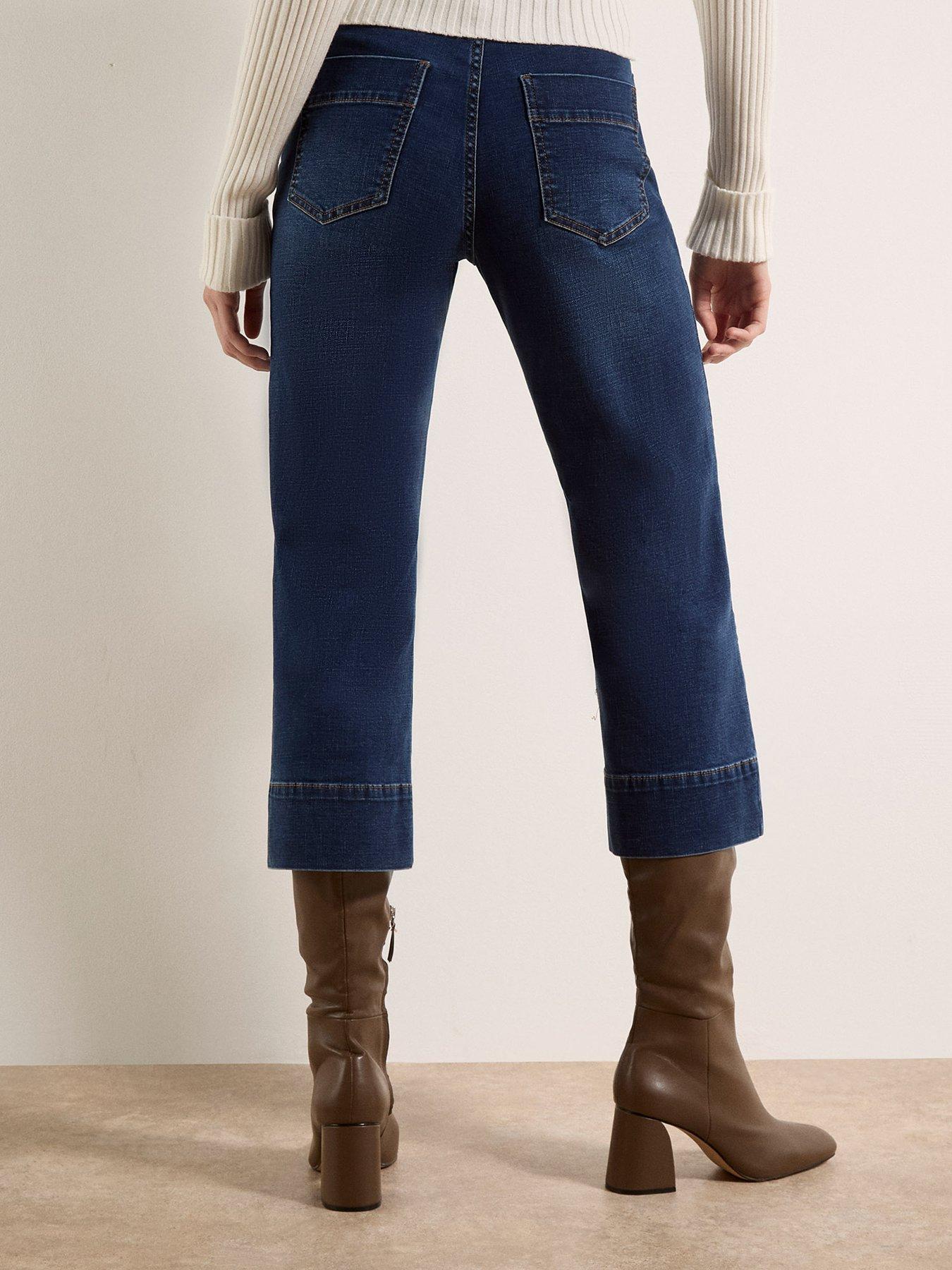 Image 2 of 7 of Apricot Apricot Ani Cropped Pocket Front Jean
