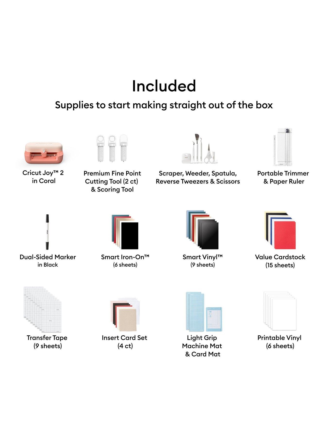 Image 7 of 7 of Cricut Joy 2 Coral Deluxe Bundle