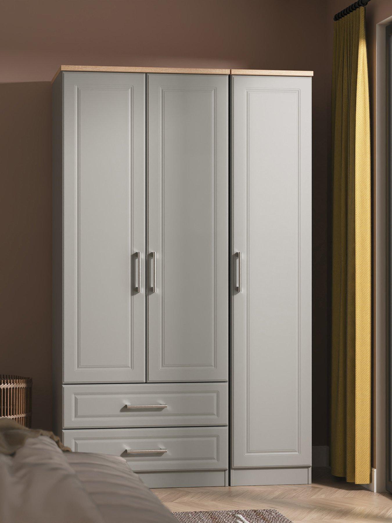 Image 1 of 7 of SWIFT Regent 3 Door 2 Drawer Wardrobe Ready Assembled