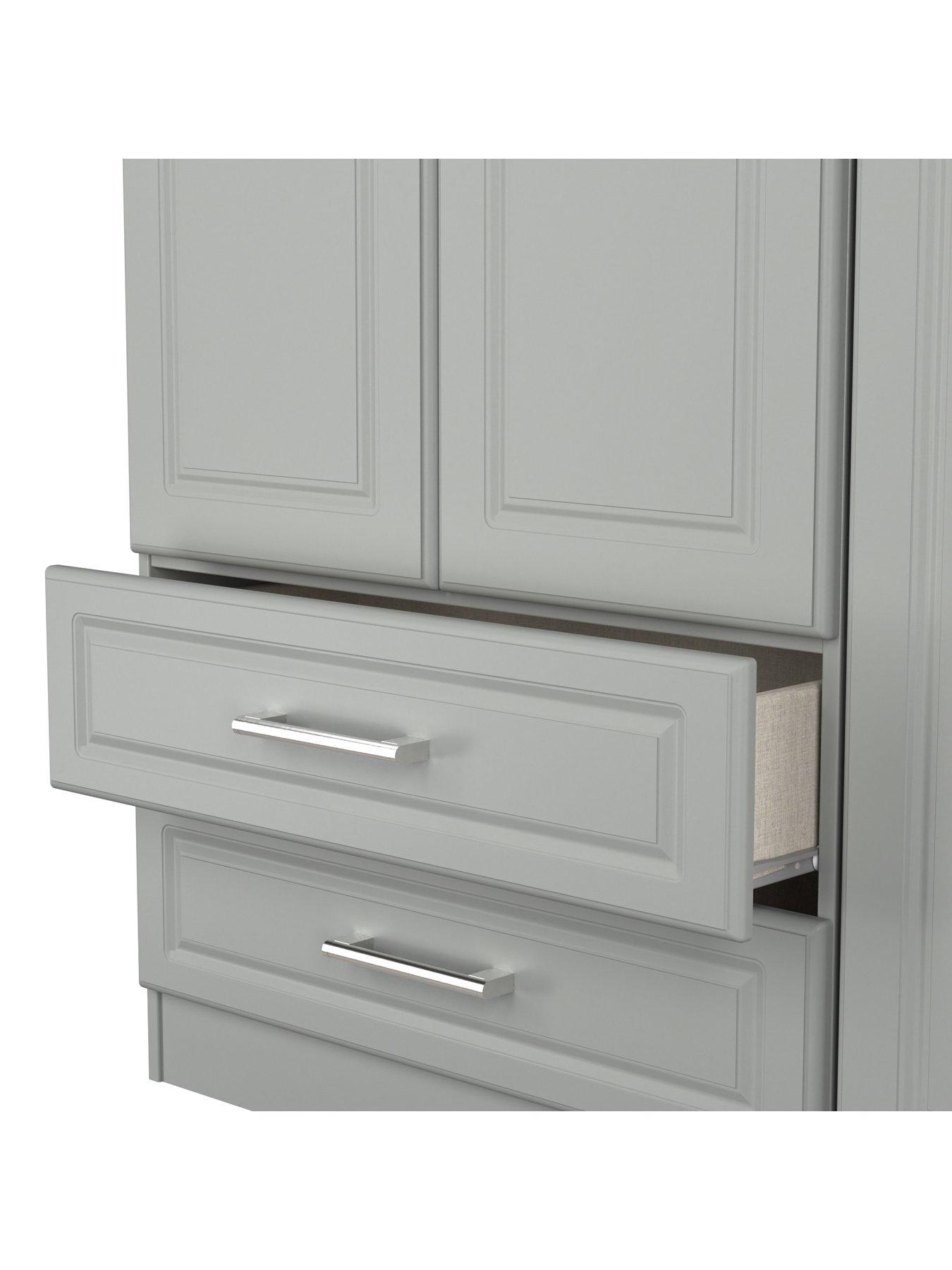 Image 6 of 7 of SWIFT Regent 3 Door 2 Drawer Wardrobe Ready Assembled