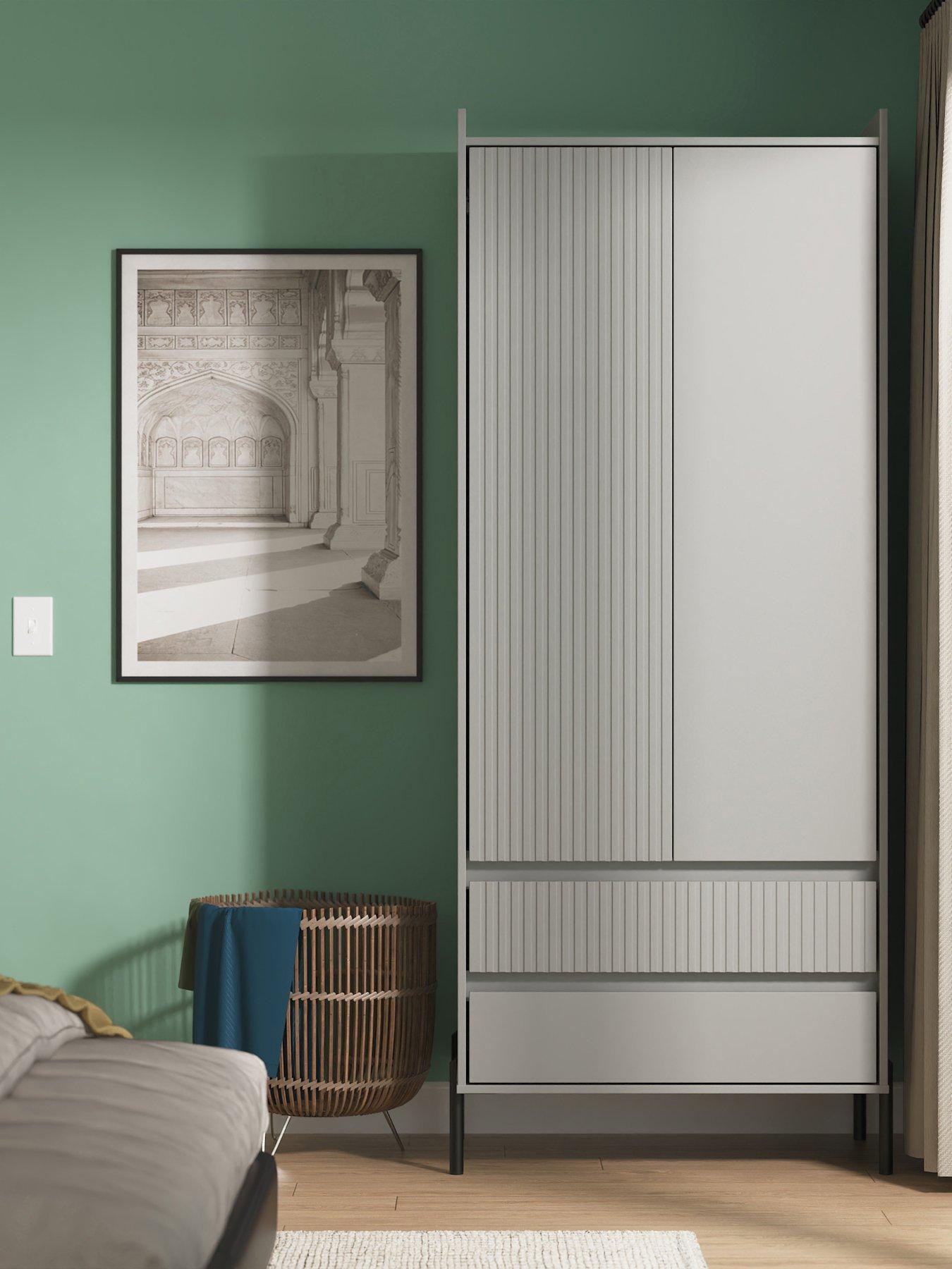 Image 1 of 7 of SWIFT Ciara 2 Door 2 Drawer Wardrobe Ready Assembled