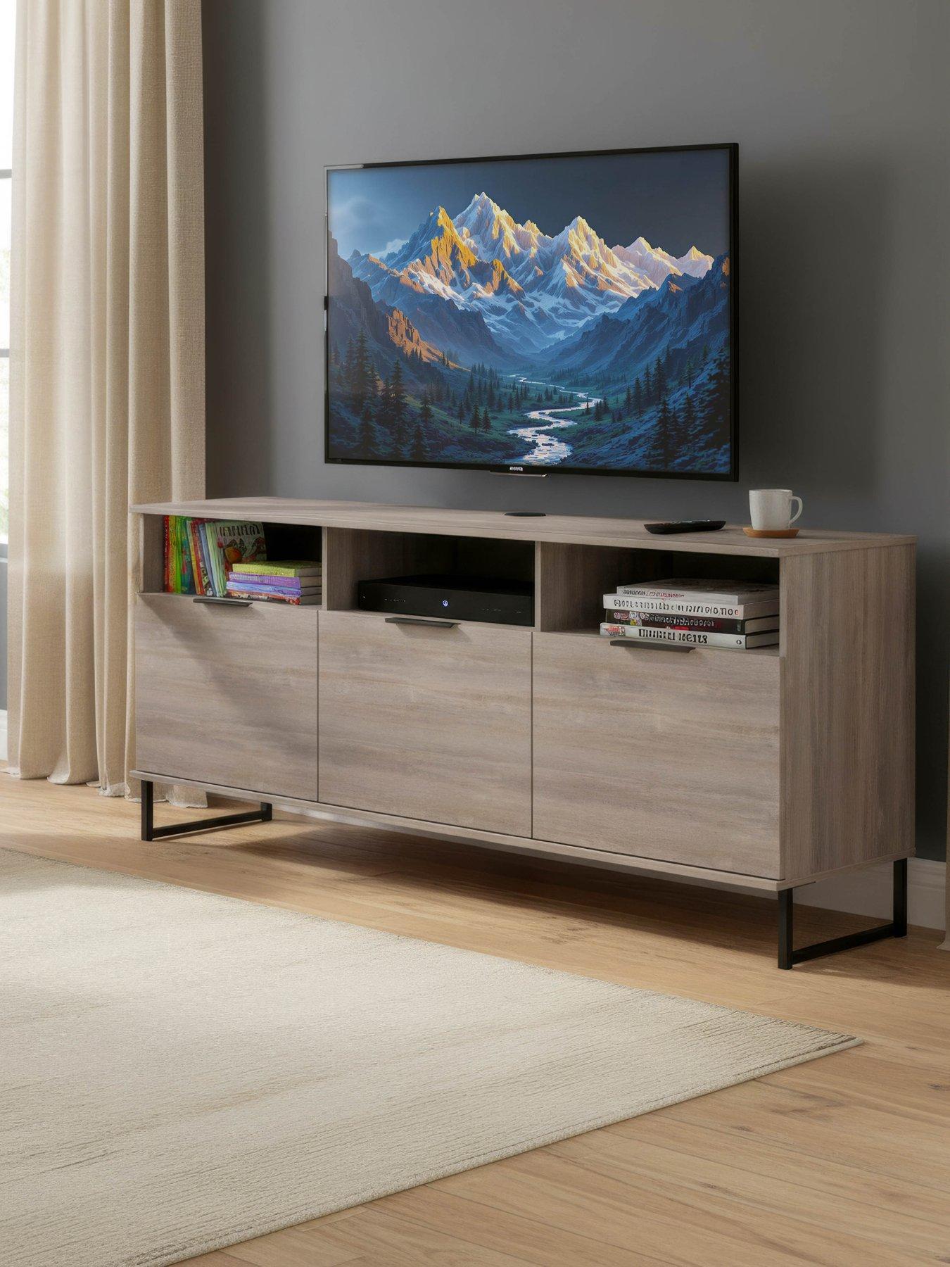 Image 1 of 6 of SWIFT Emerson Large Tv Media Unit Ready Assembled