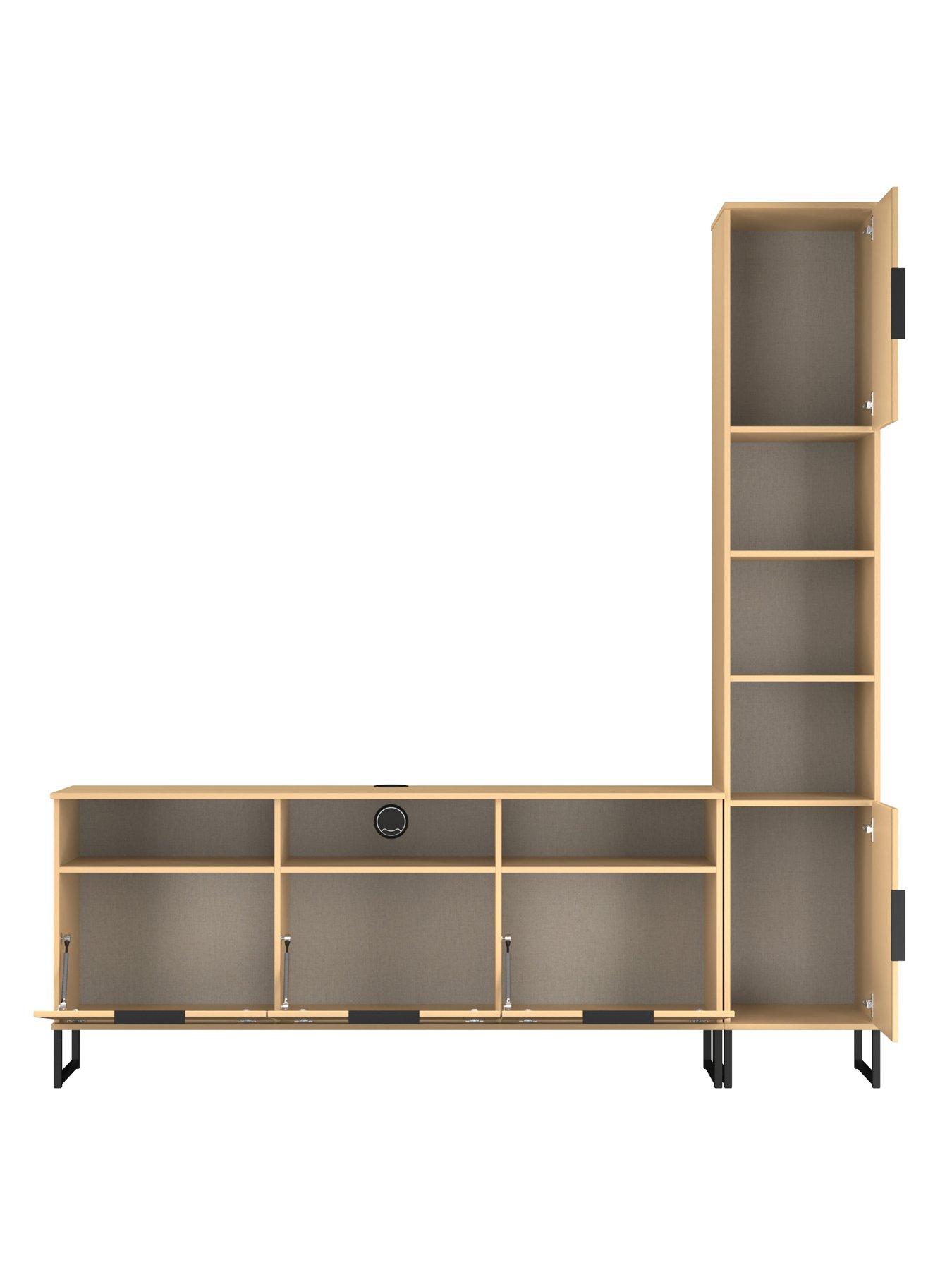 Image 6 of 6 of SWIFT Emerson Right Hand Media Unit Ready Assembled