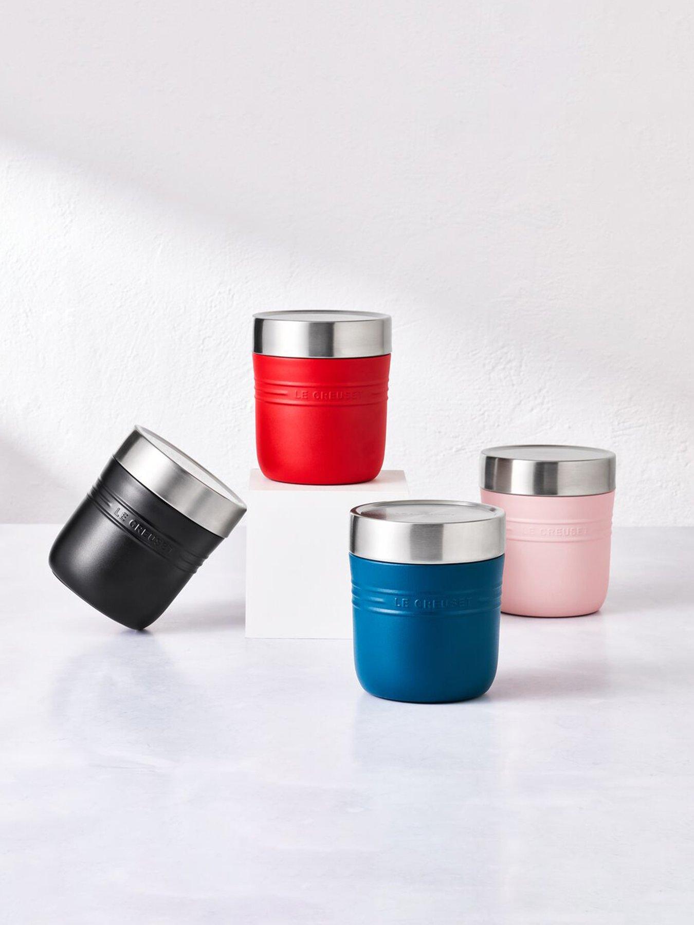 Le Creuset On The Go Food Flask 500ml Satin Black