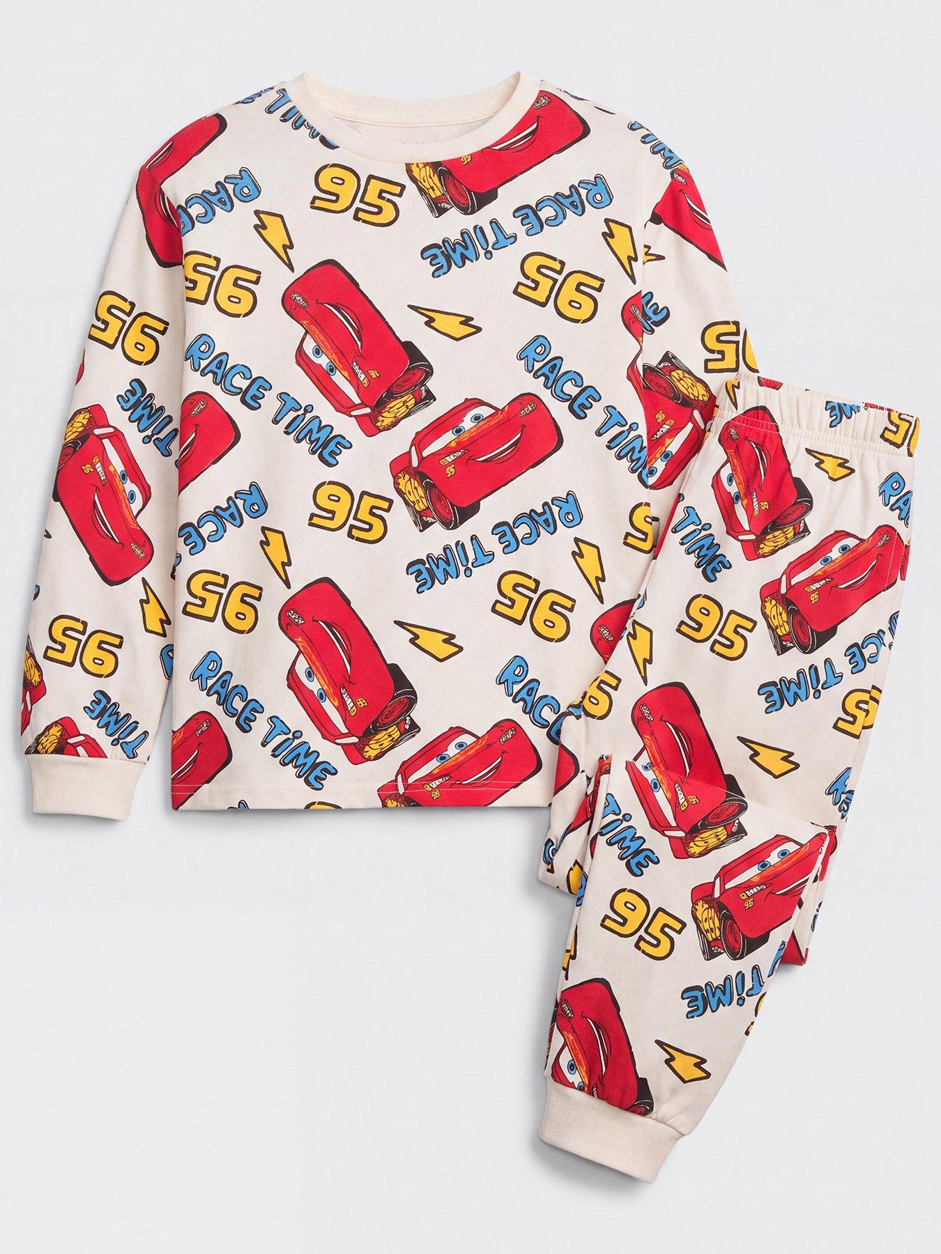 The Very Collection Disney Pixar Cars Lightning Mcqueen All Over Print Pyjamas
