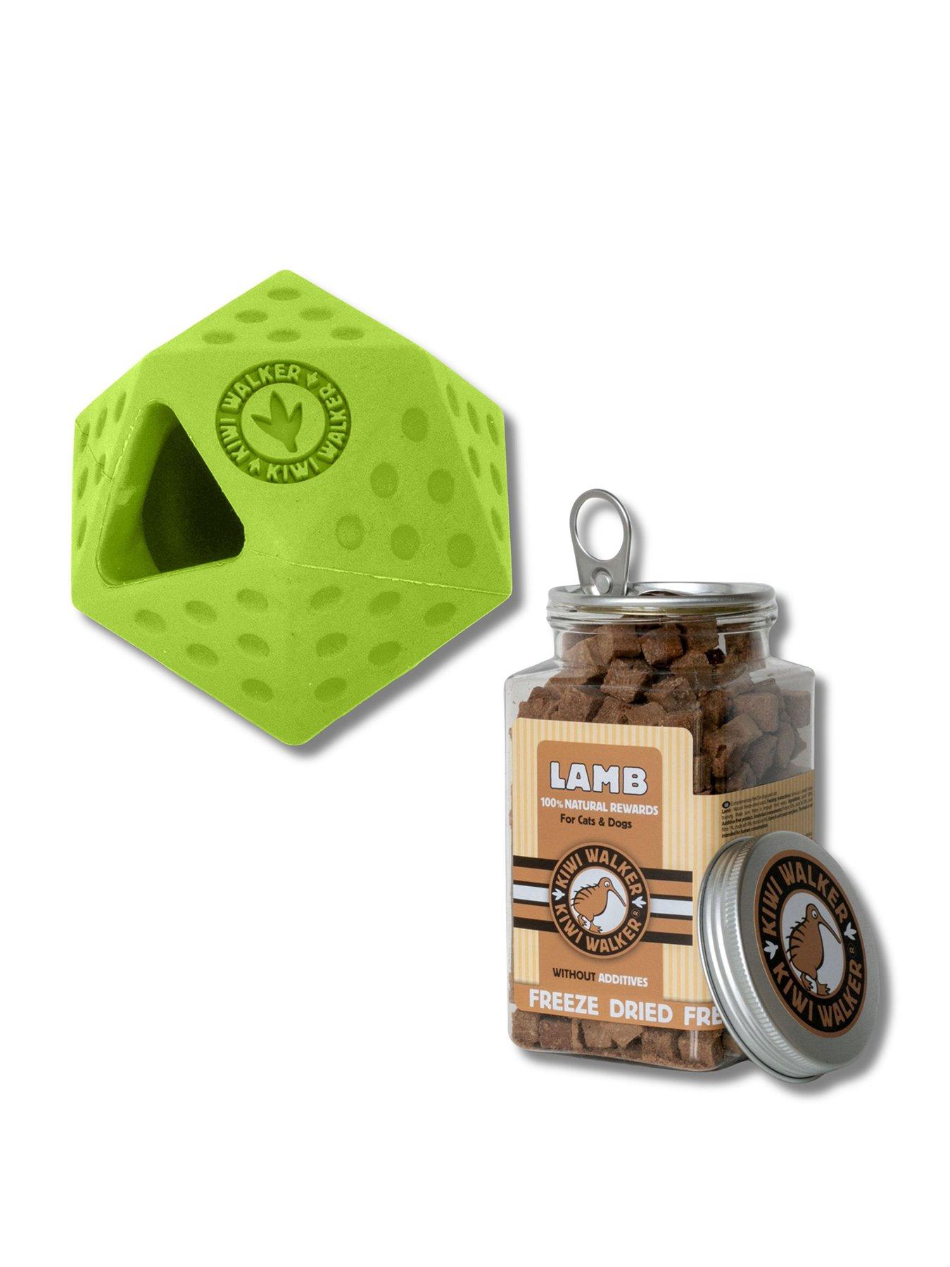 Kiwi Walker Twin Set - Rubber Icosaball and Treats (Lamb)