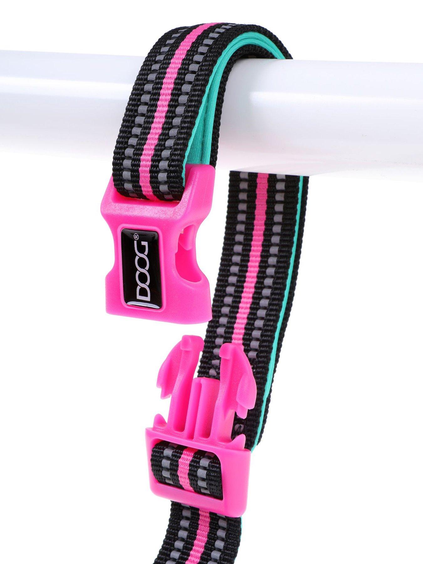 Image 3 of 4 of Doog Clipit Lead - Pink & Green
