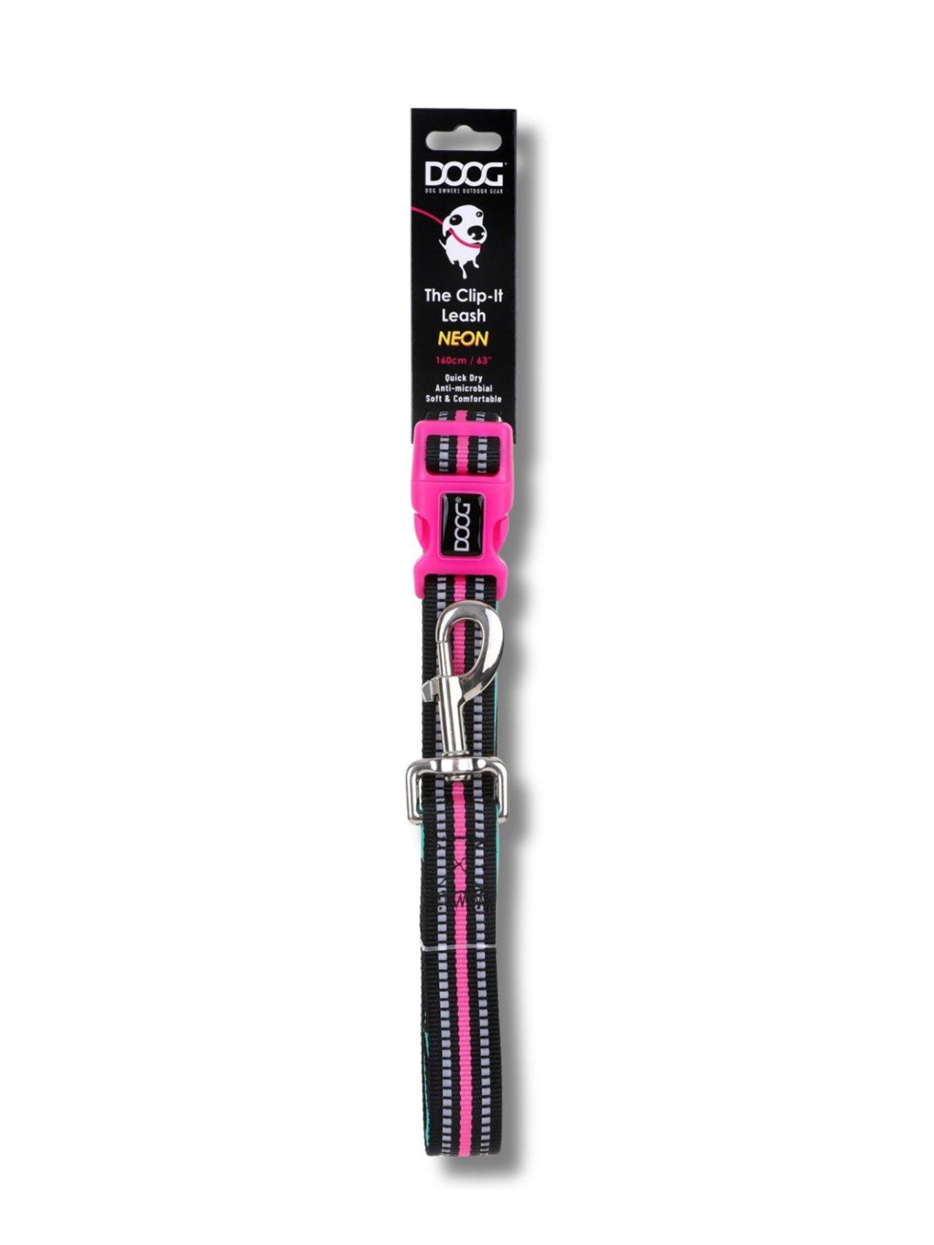 Image 4 of 4 of Doog Clipit Lead - Pink & Green