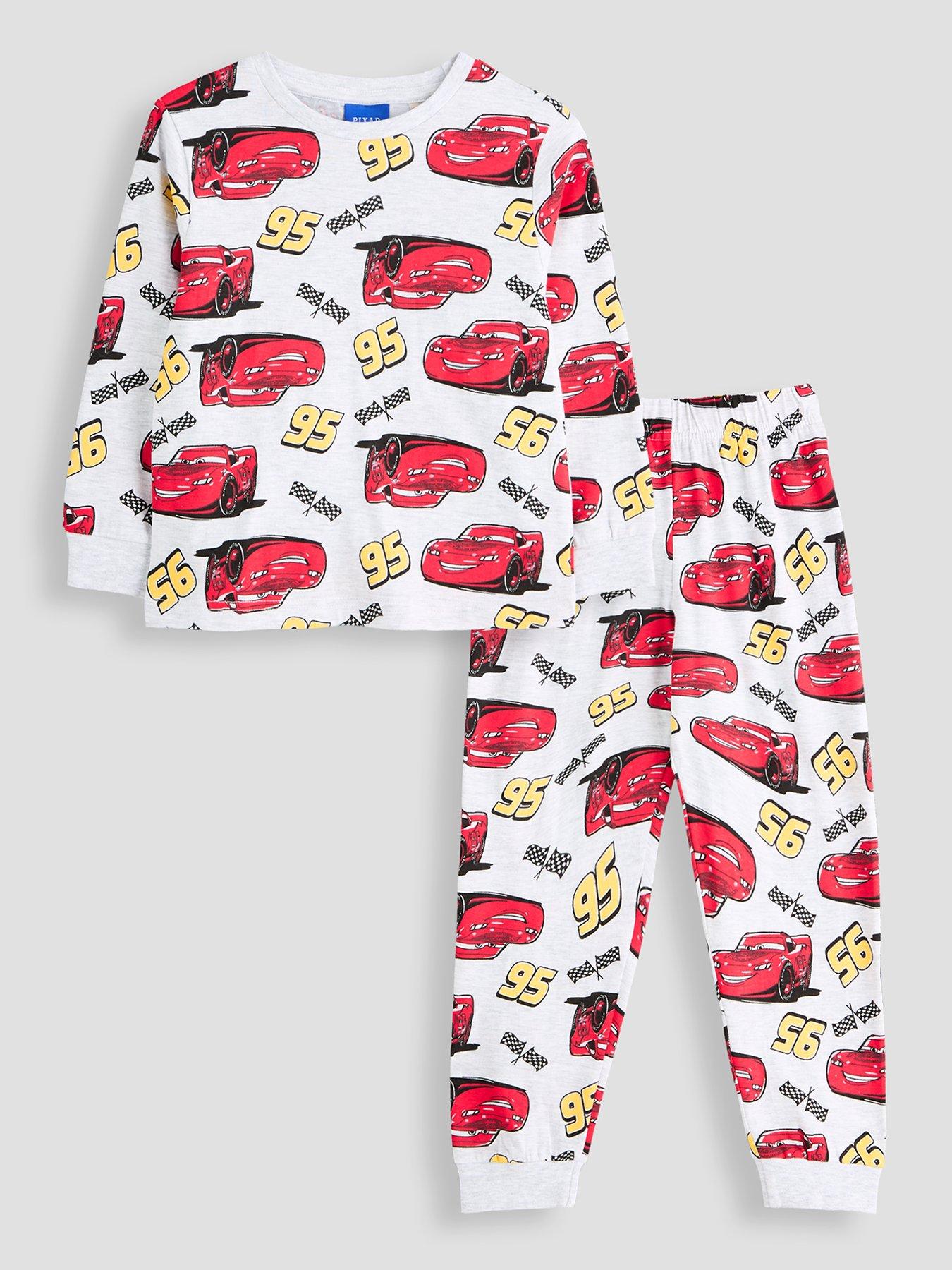 Image 3 of 5 of The Very Collection Boys Disney Pixar 2 Pack Character Print Pyjamas - Grey