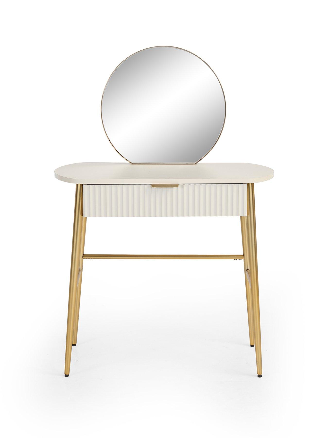 Image 2 of 7 of The Very Collection Cora Compact Dressing Table & Mirror