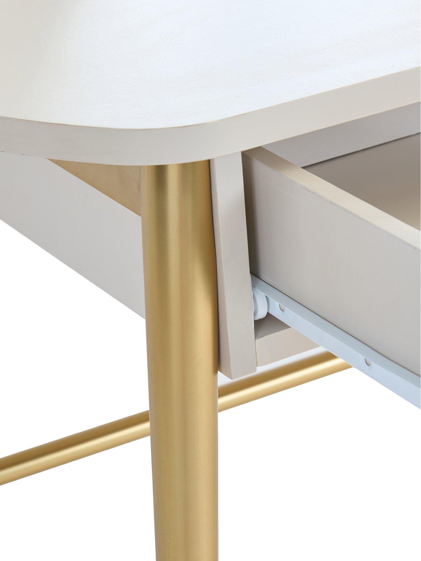 Image 6 of 7 of The Very Collection Cora Compact Dressing Table & Mirror