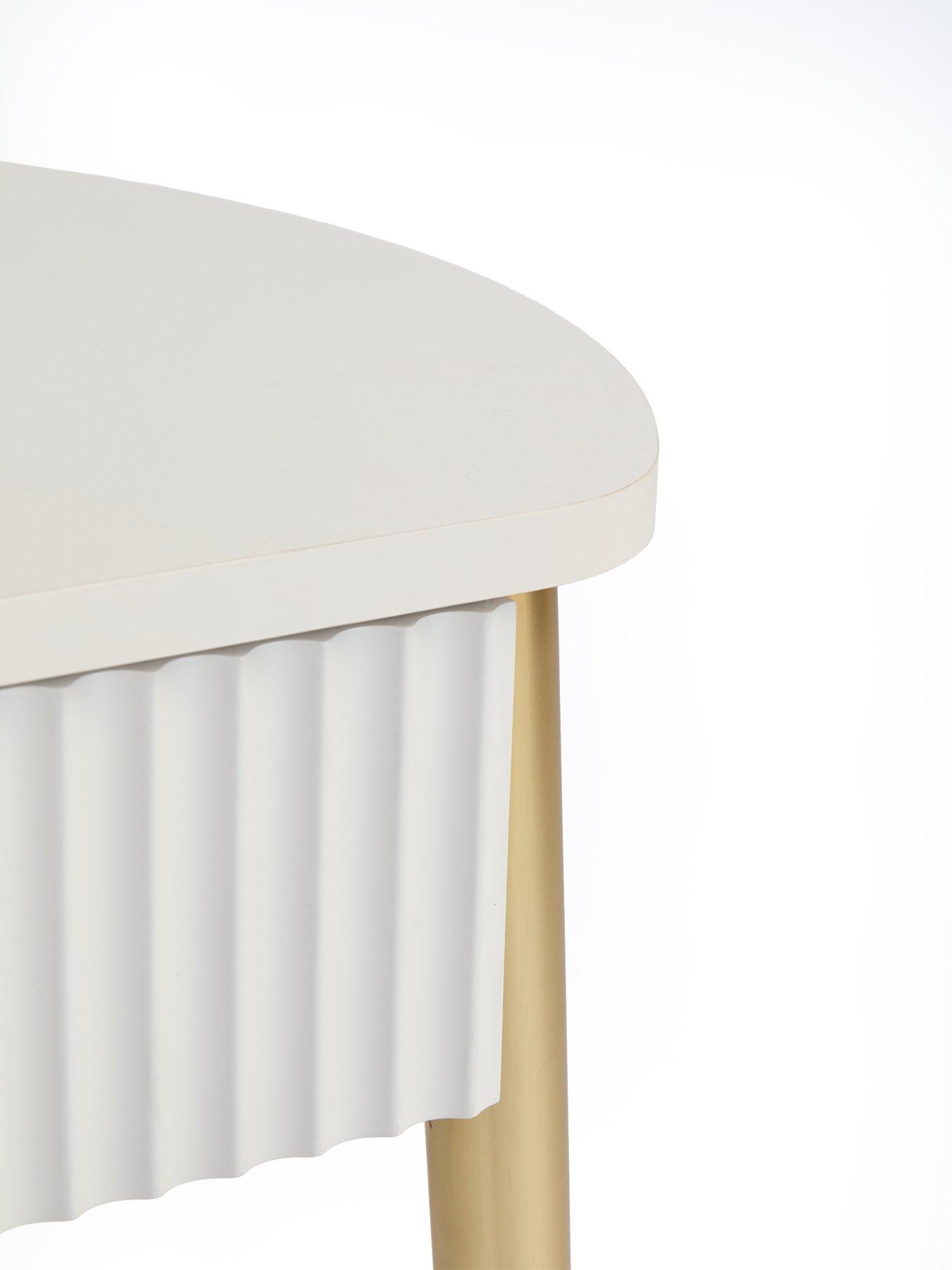 Image 7 of 7 of The Very Collection Cora Compact Dressing Table & Mirror