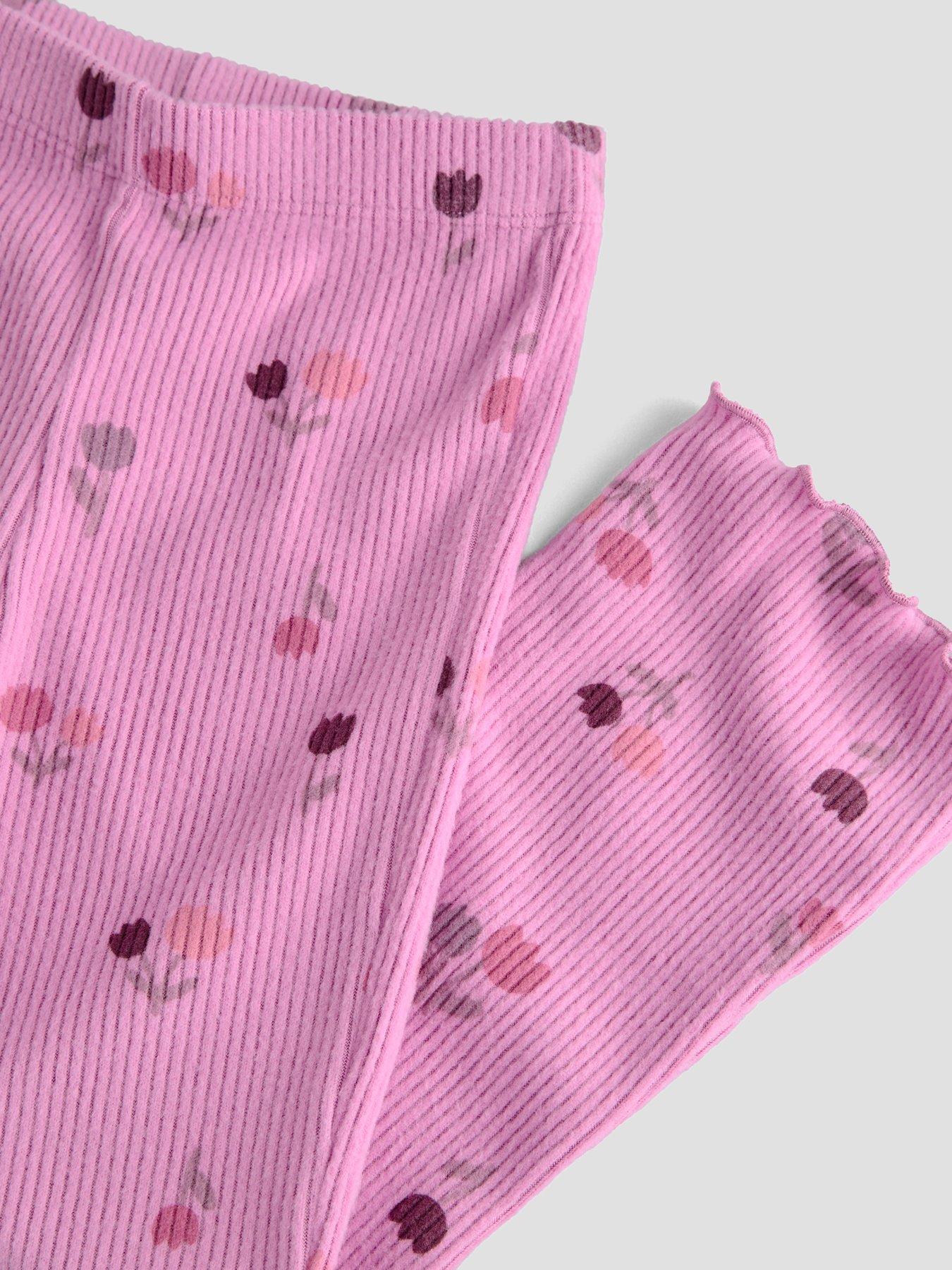 Image 4 of 5 of The Very Collection Girls Soft Touch Floral Peplum Outfit (9 months - 7 years)