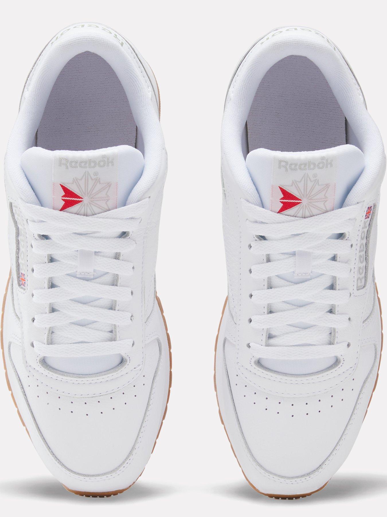 Image 4 of 7 of Reebok Unisex Classic Leather Trainer - White