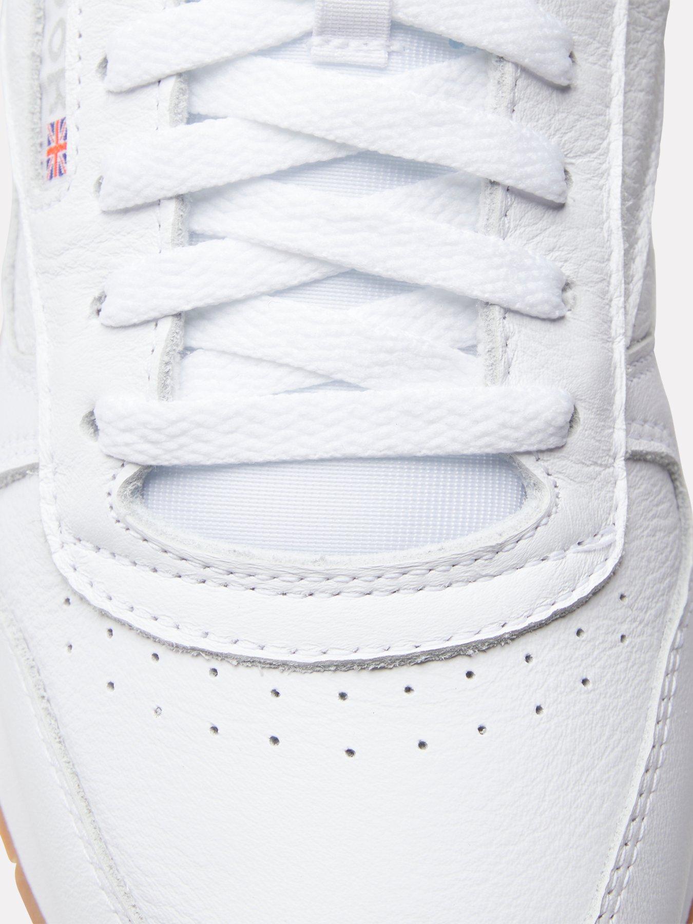 Image 6 of 7 of Reebok Unisex Classic Leather Trainer - White