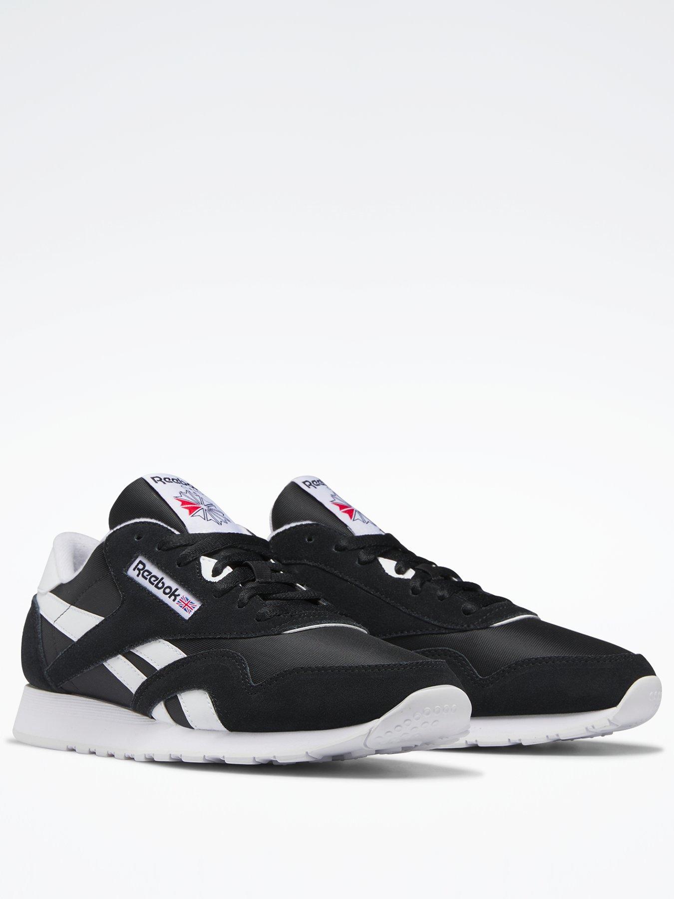 Image 2 of 7 of Reebok Womens Classic Nylon Trainers - Black