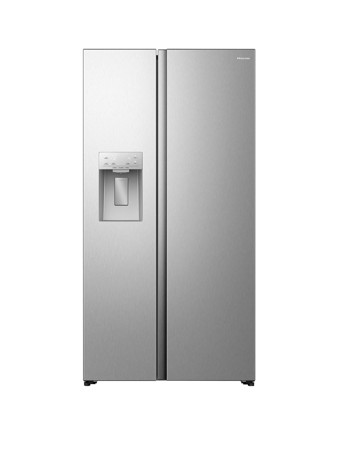 Hisense RS5P528STIC American Side- By-Side with Water  &  Ice dispenser - C Rated - Stainless