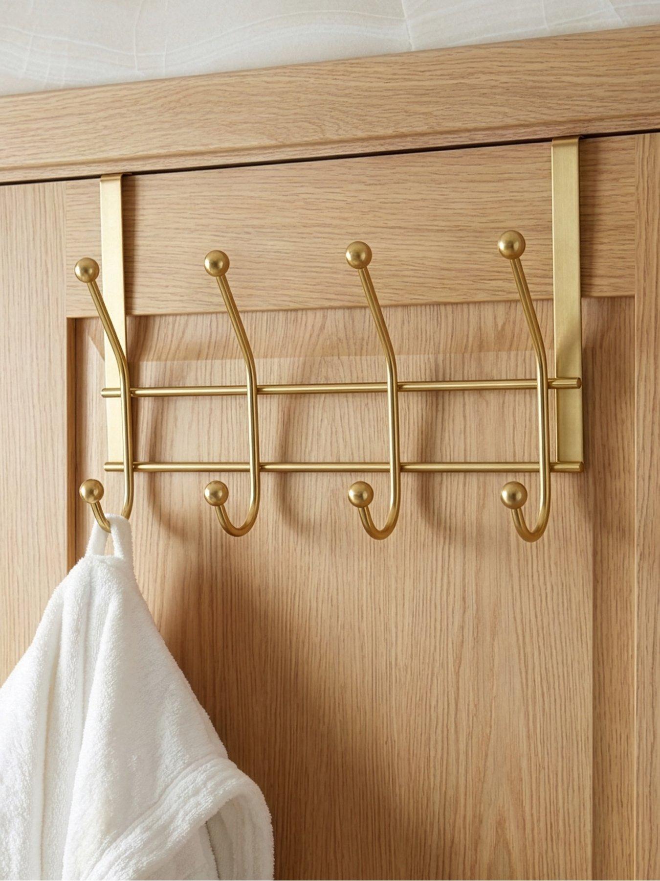 Croydex Gold Hook Over Door Multi Hooks
